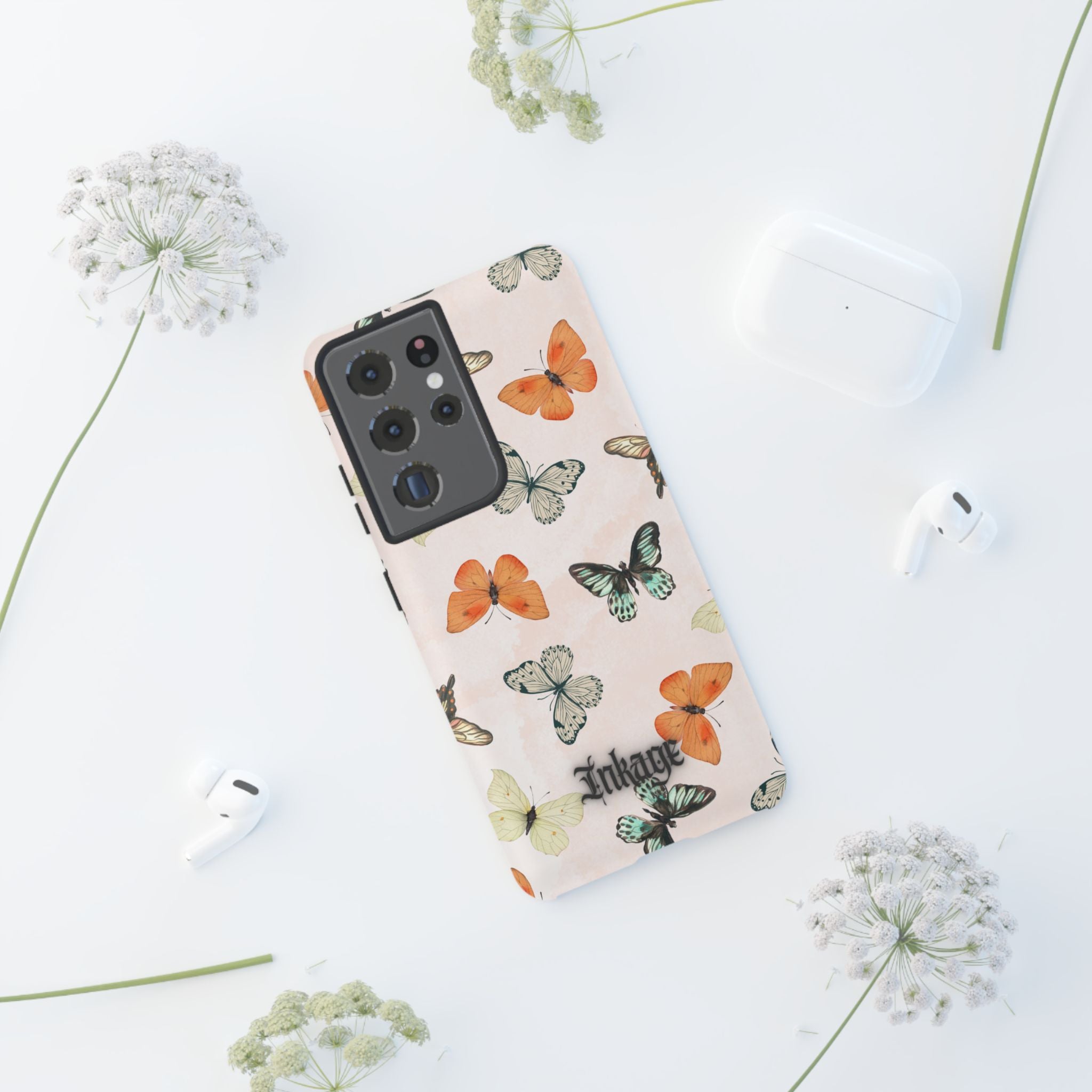 Color Butterfly Tough Phone Case