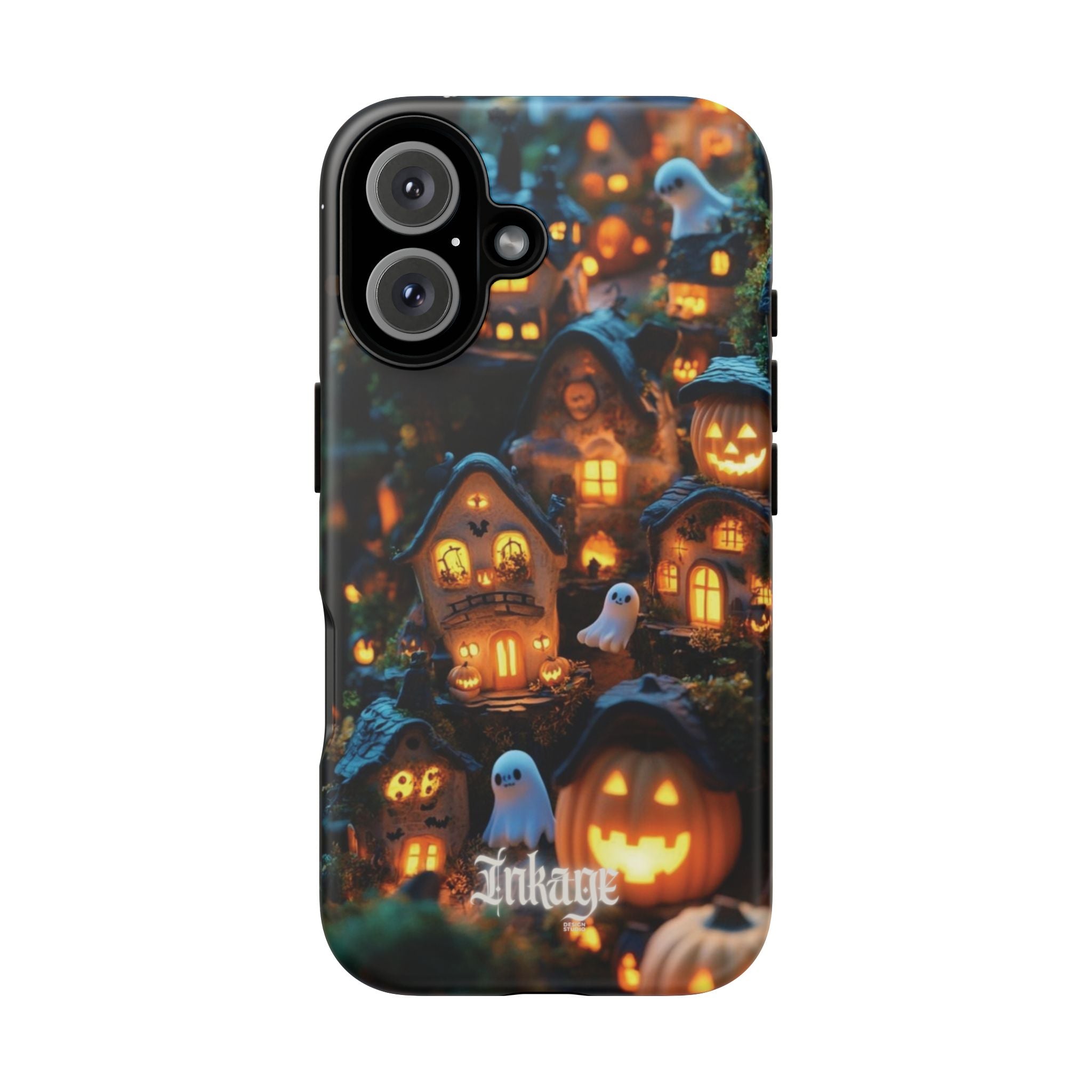 Spooky Pumpkin Village Tough Phone Cases (Season)