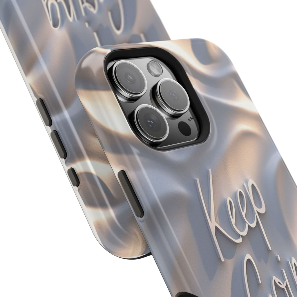 "Keep Going" Magnetic Phone Cases (Quote)