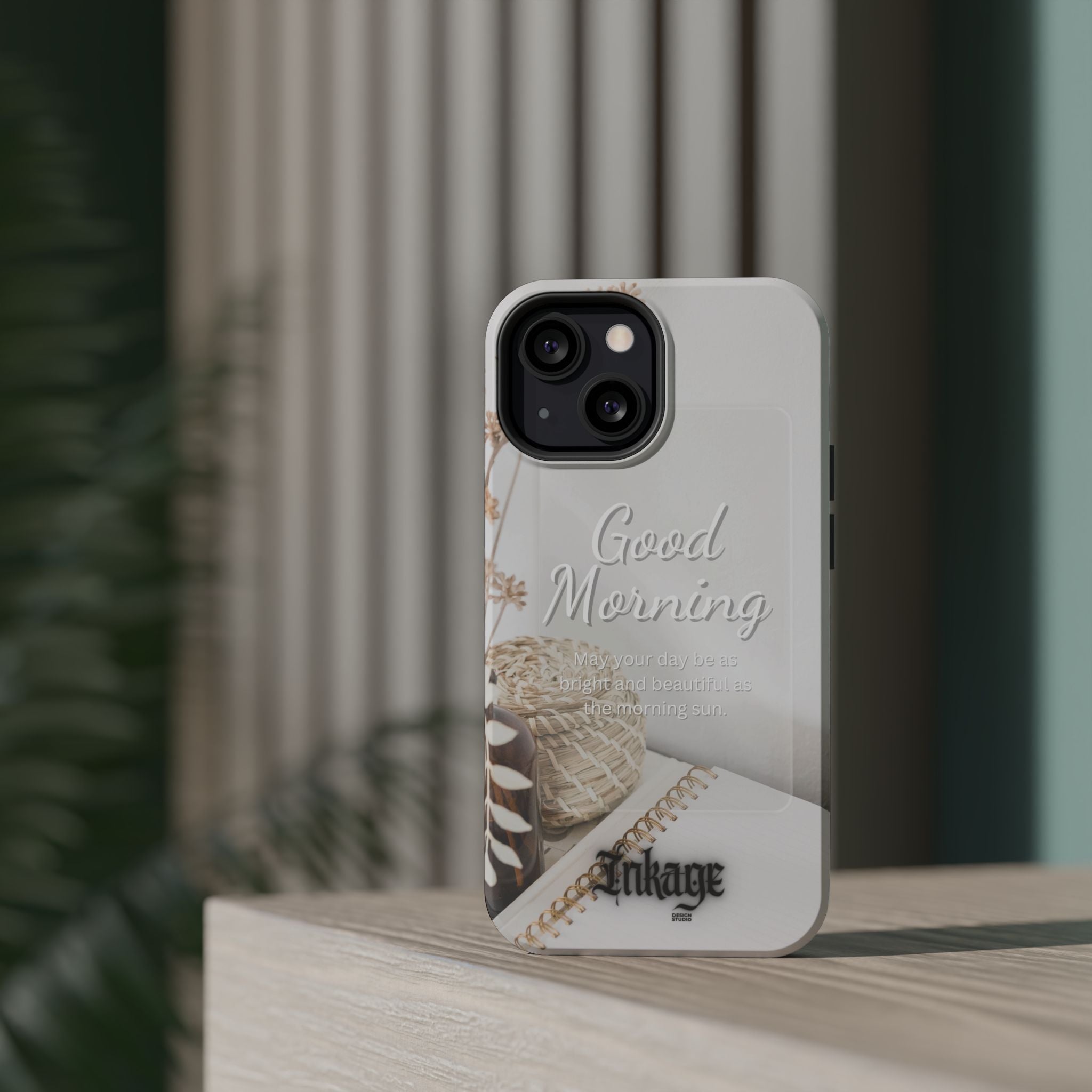 "Good Morning" Magnetic Phone Cases (Quote)