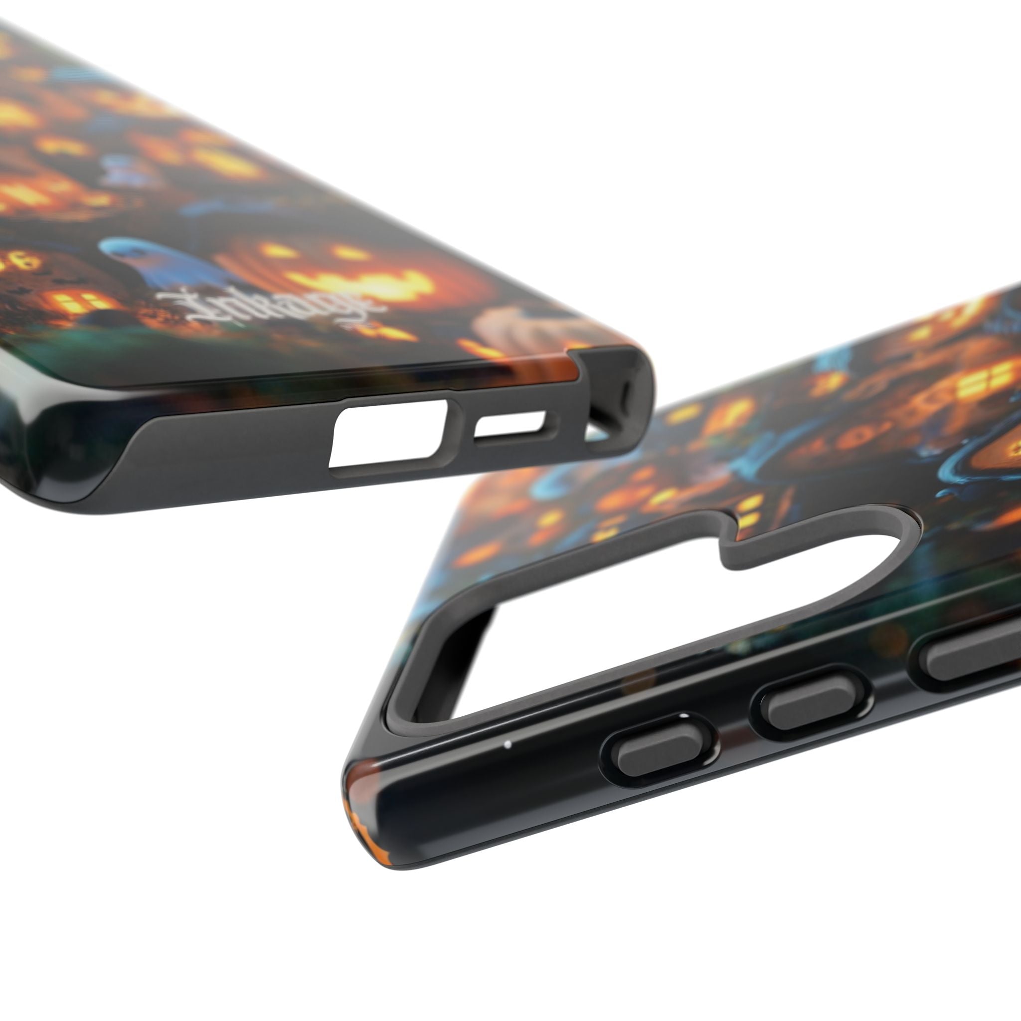 Spooky Pumpkin Village Tough Phone Cases (Season)