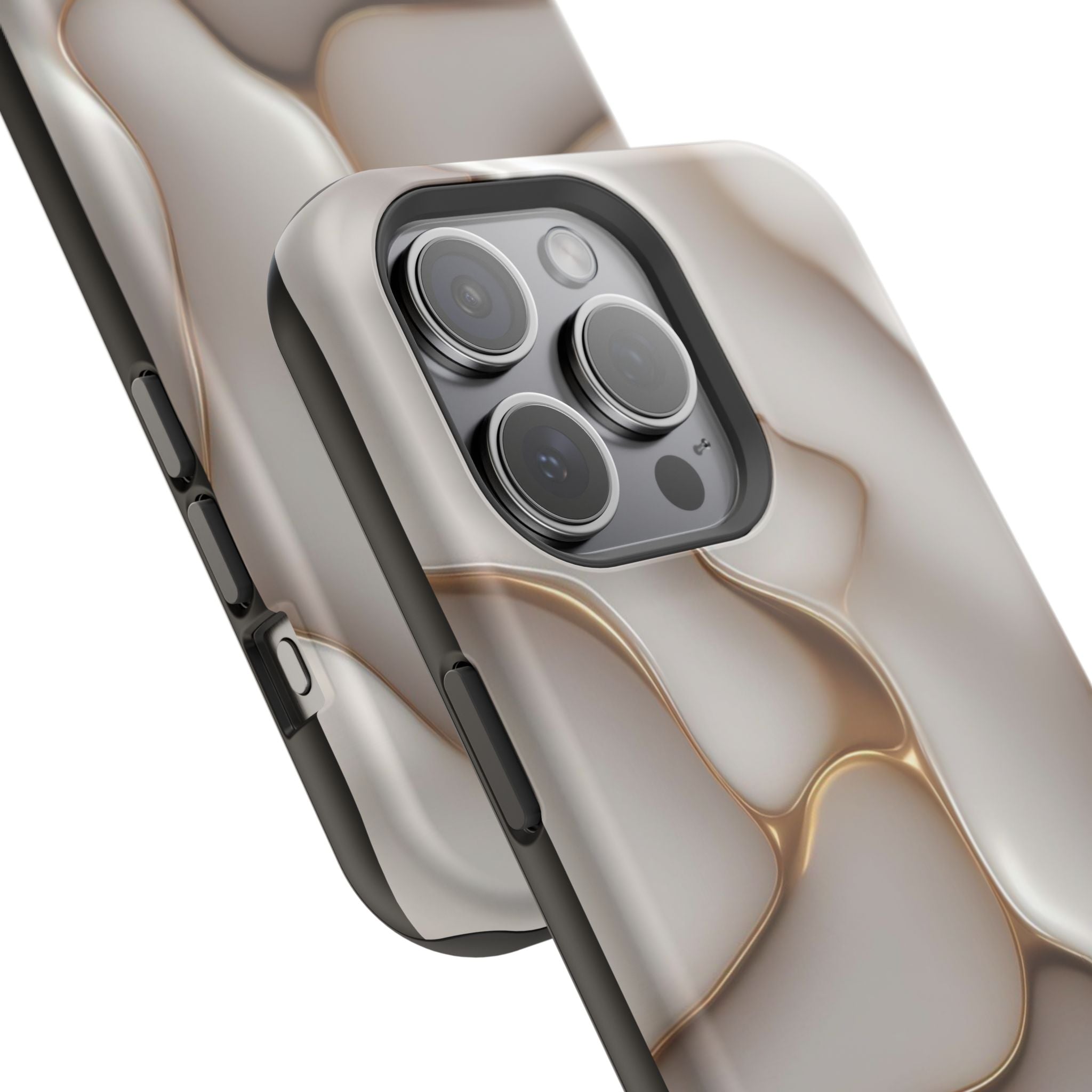 Golden Flow Magnetic Phone Cases (Minimal)