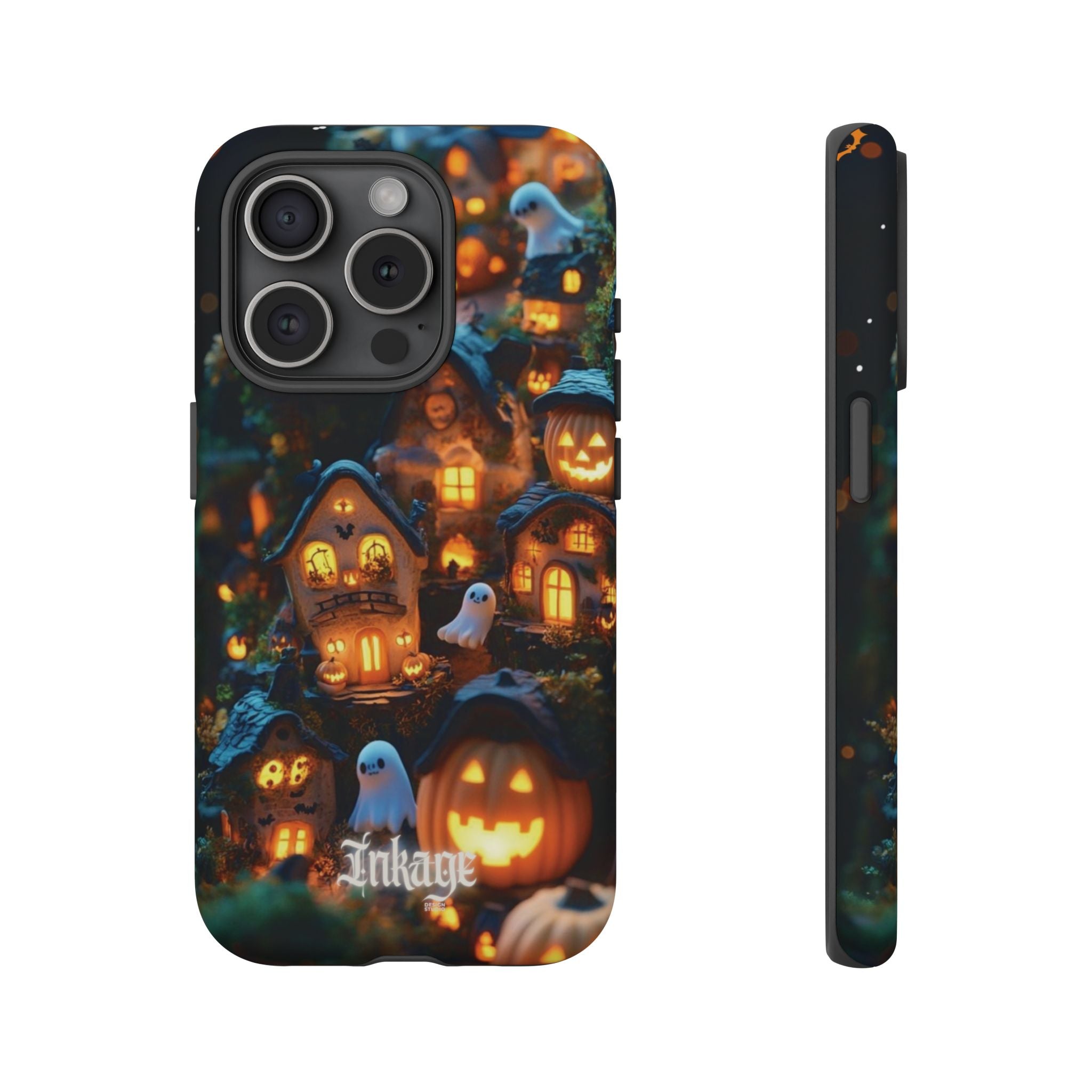 Spooky Pumpkin Village Tough Phone Cases (Season)