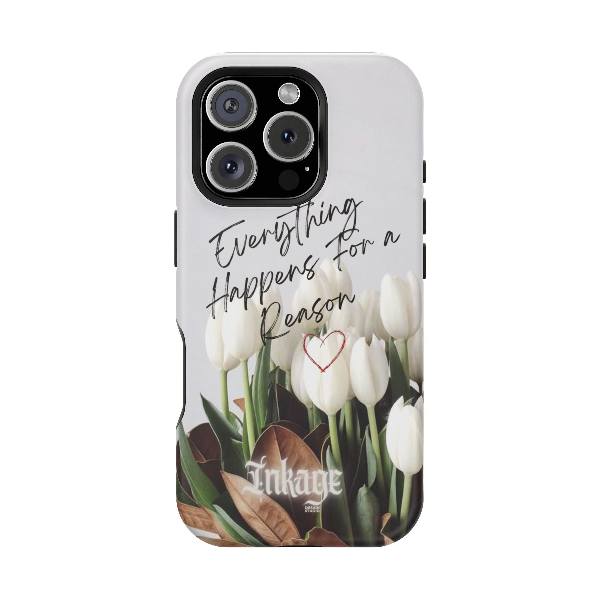 "Everything Happens for a Reason" Magnetic Phone Cases (Quote)