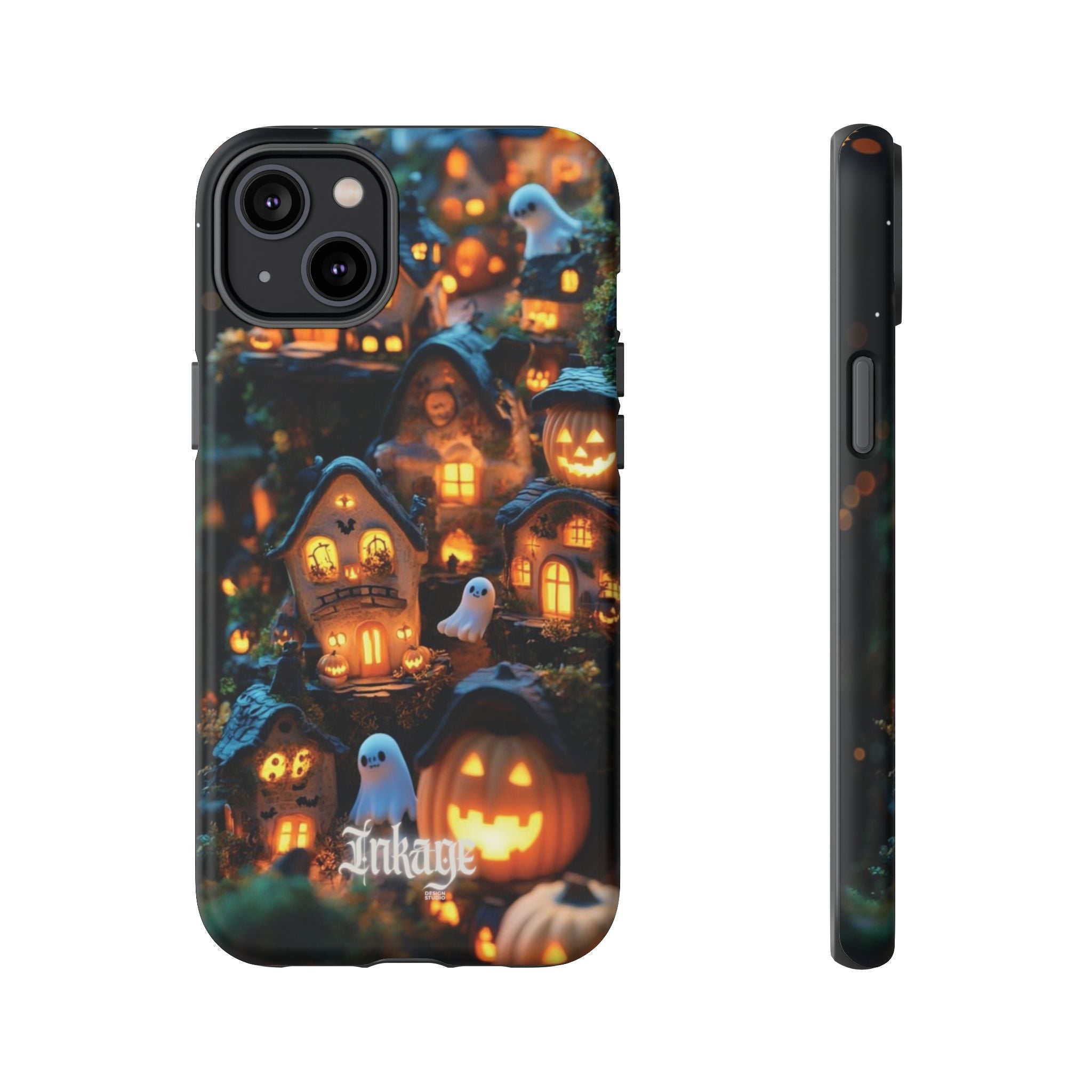 Spooky Pumpkin Village Tough Phone Cases (Season)