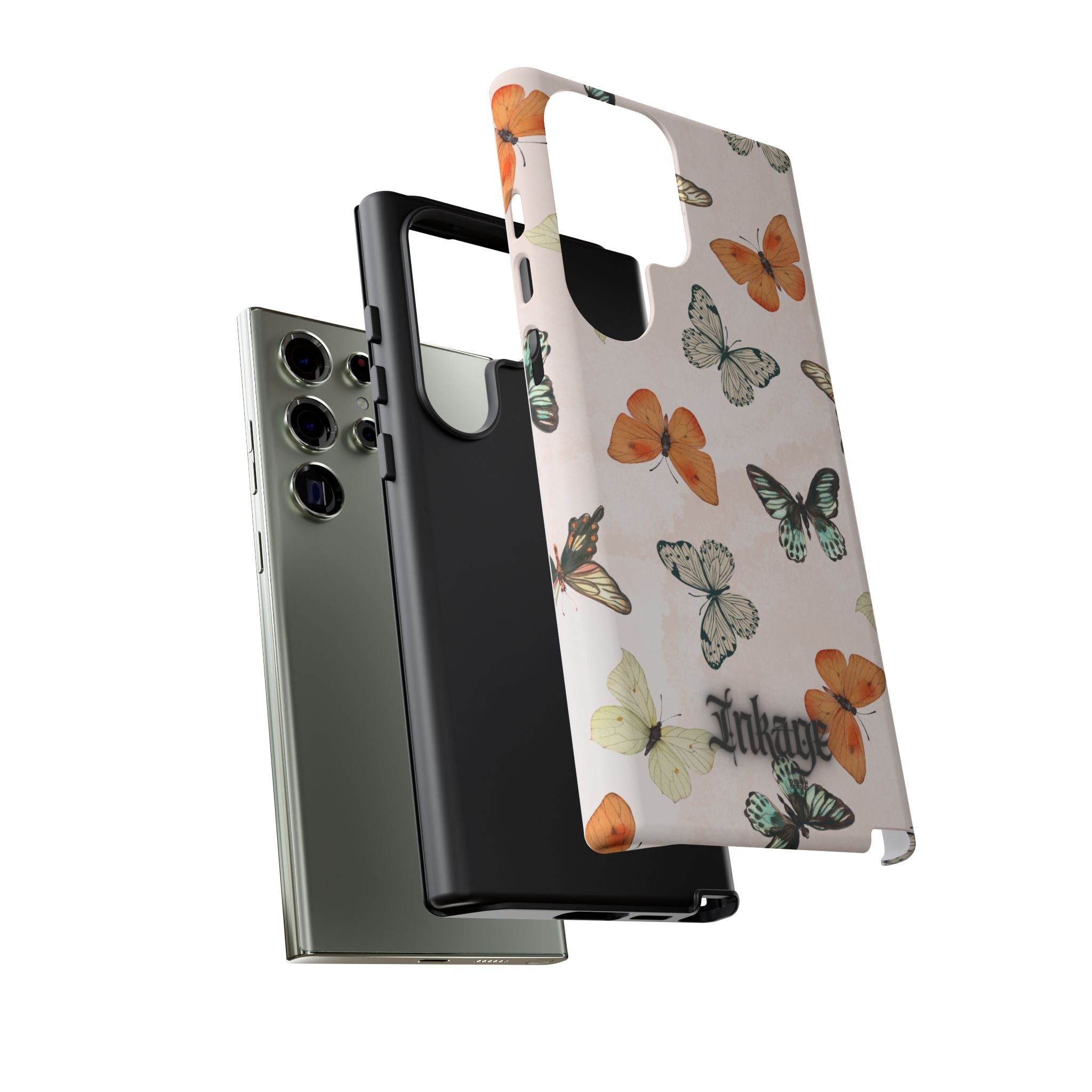 Color Butterfly Tough Phone Case (Minimal)