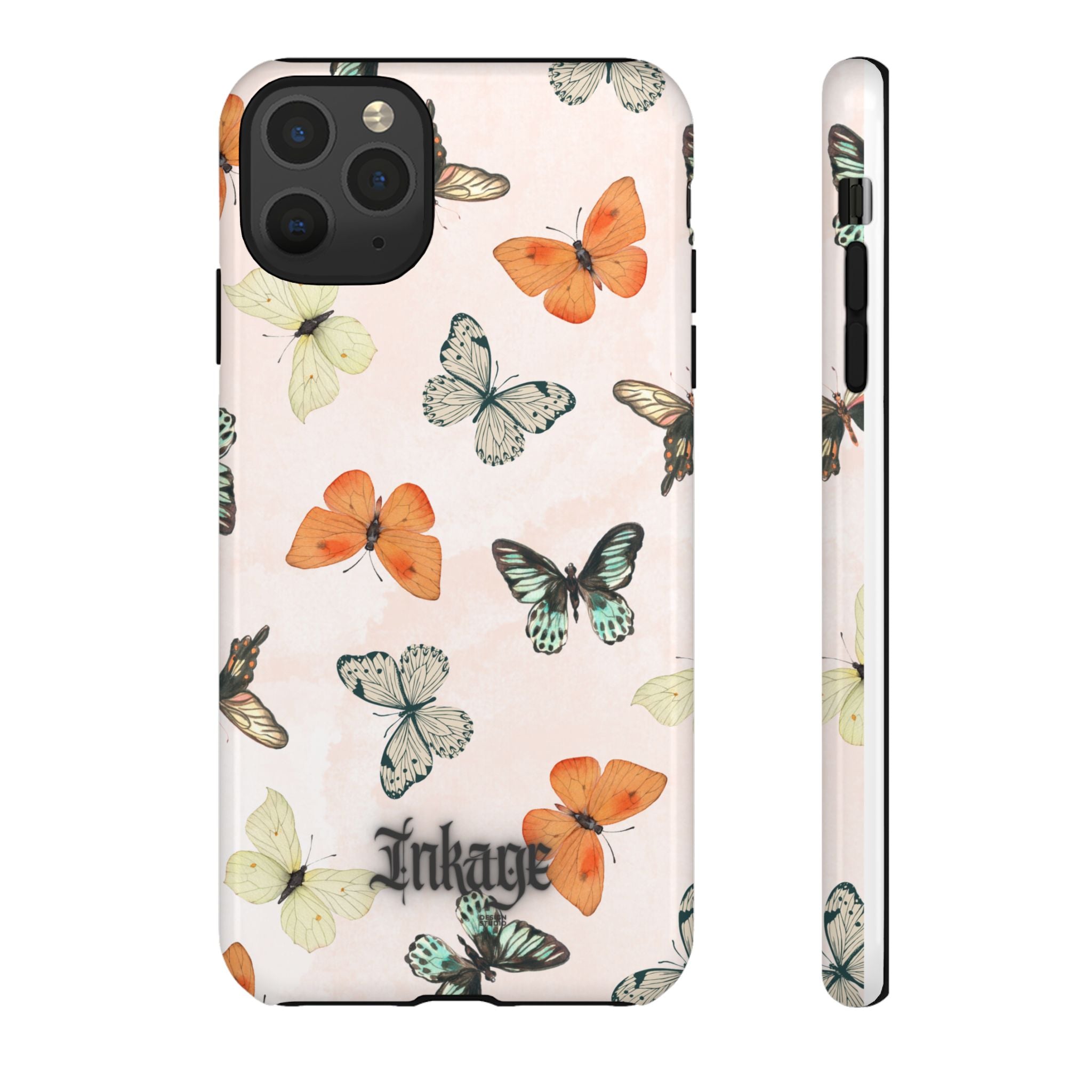 Color Butterfly Tough Phone Case (Minimal)