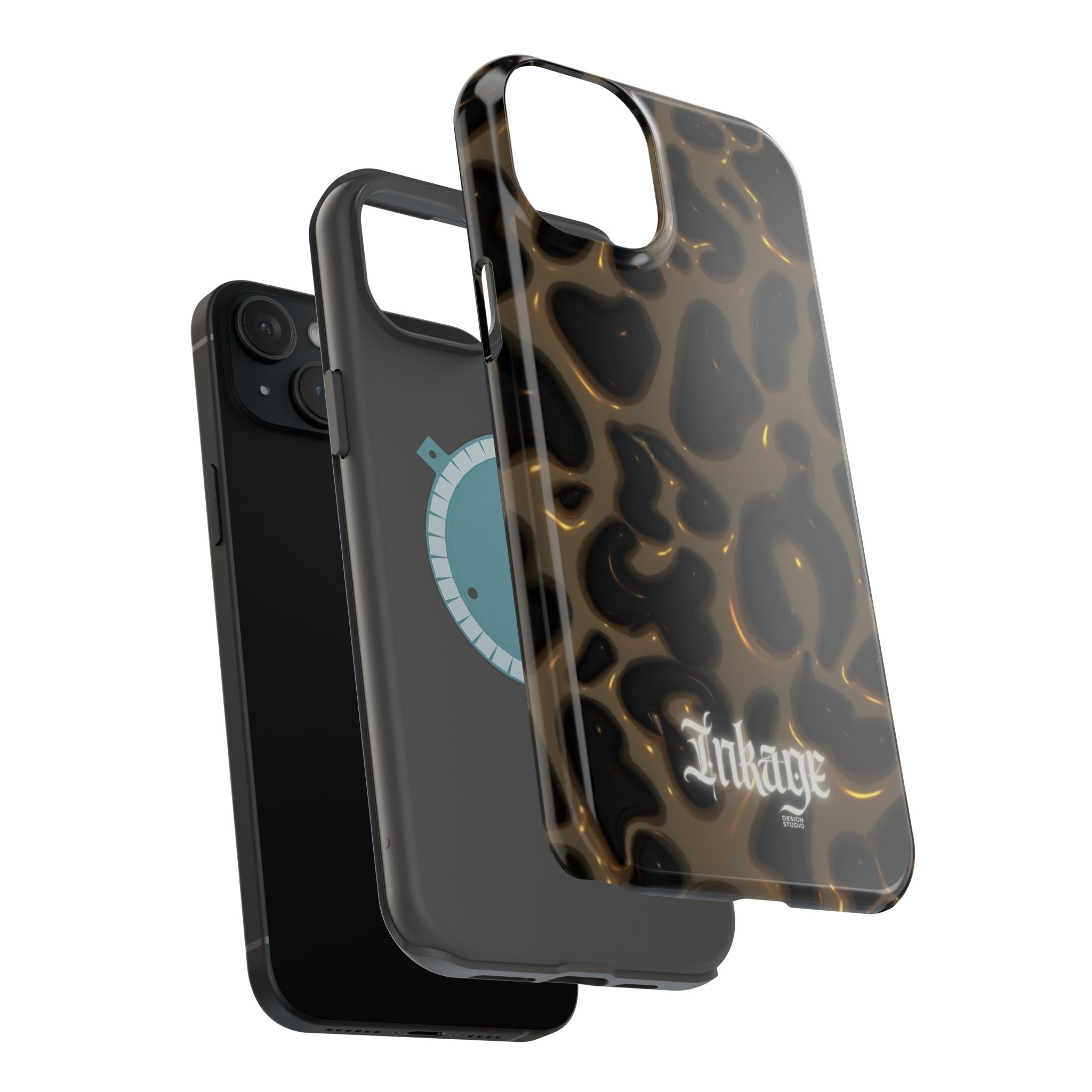 Leopard Print Magnetic Phone Cases (Minimal)
