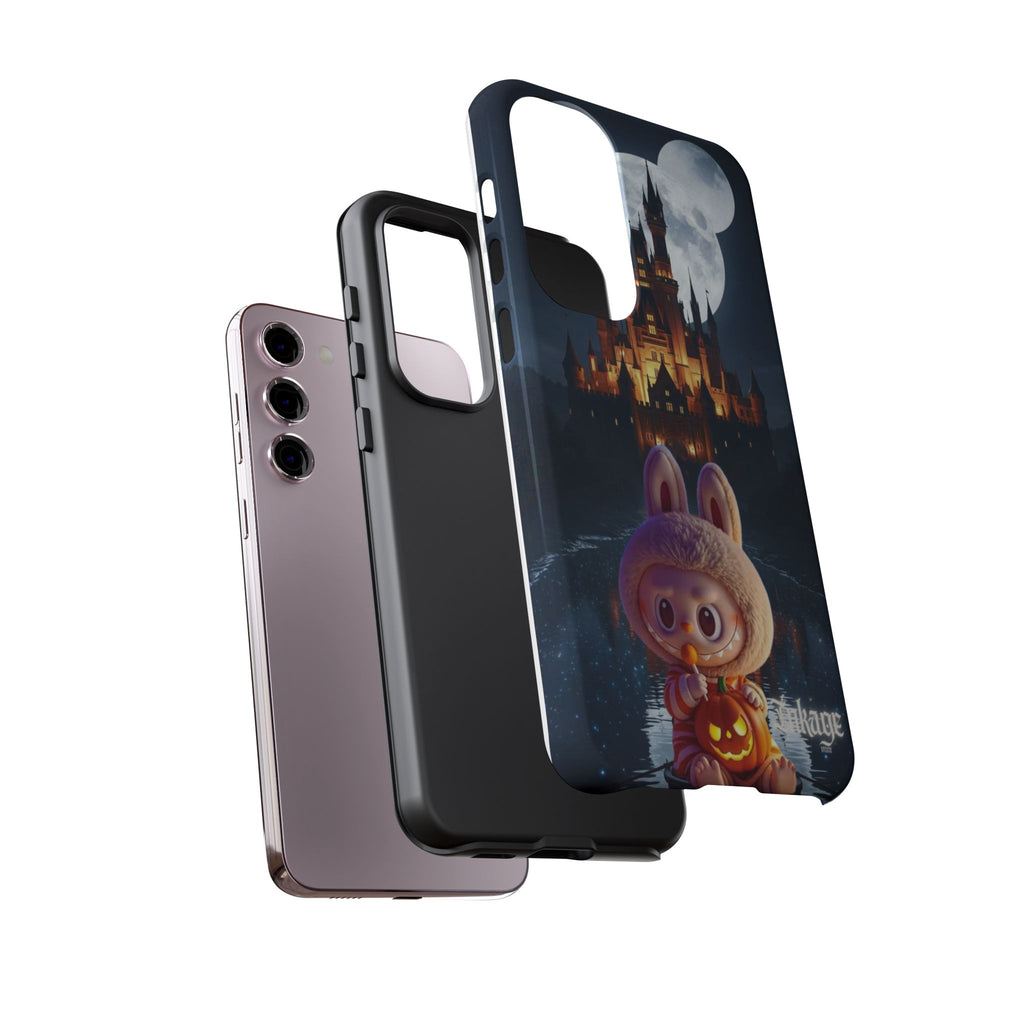 Labubu Halloween On Disney Boat Tough Phone Cases (Season, Animation)