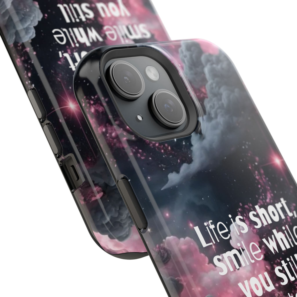 “Life is Short, Smile While You Still Have Teeth” Magnetic Phone Cases