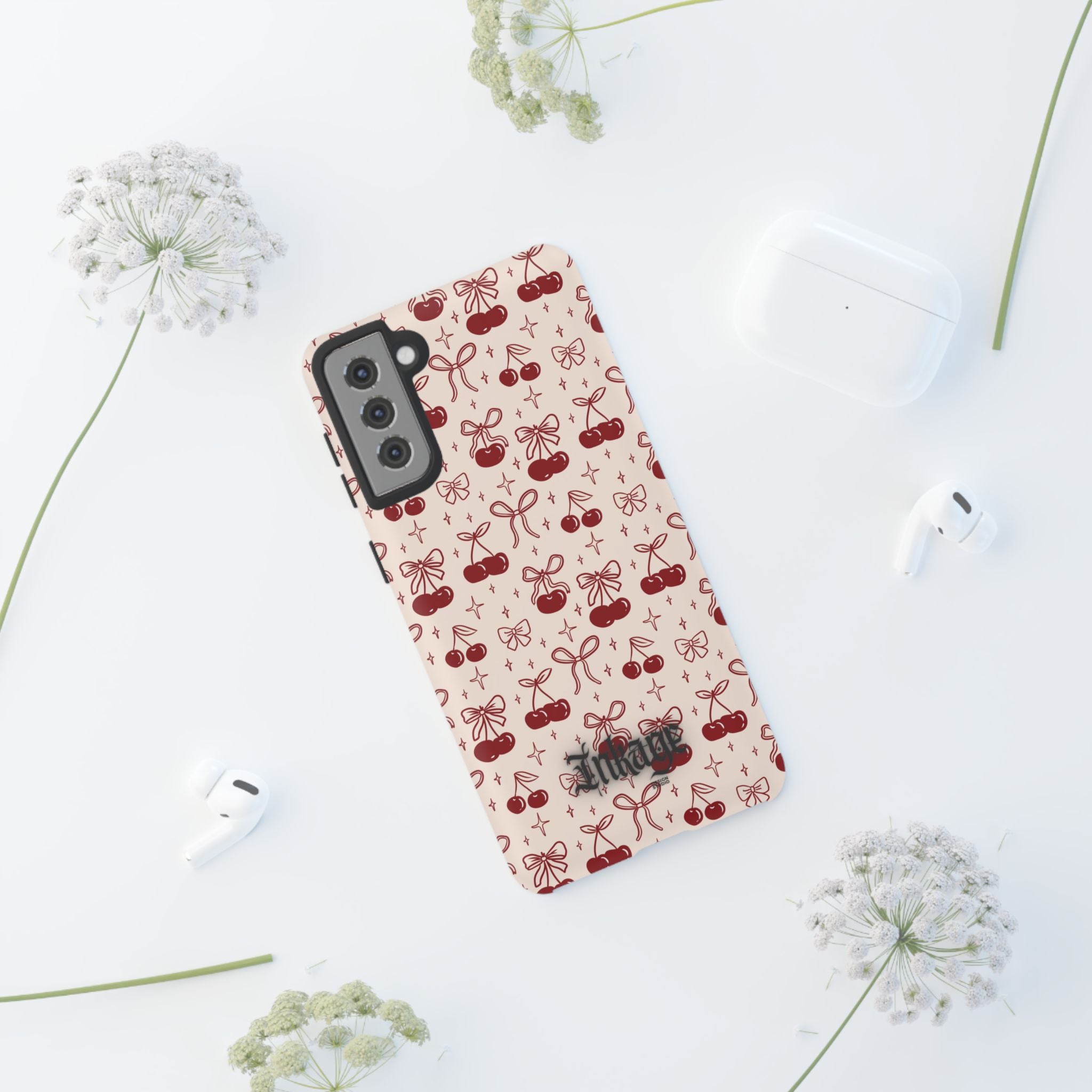Cherry Blossom Tough Phone Cases (Minimal)