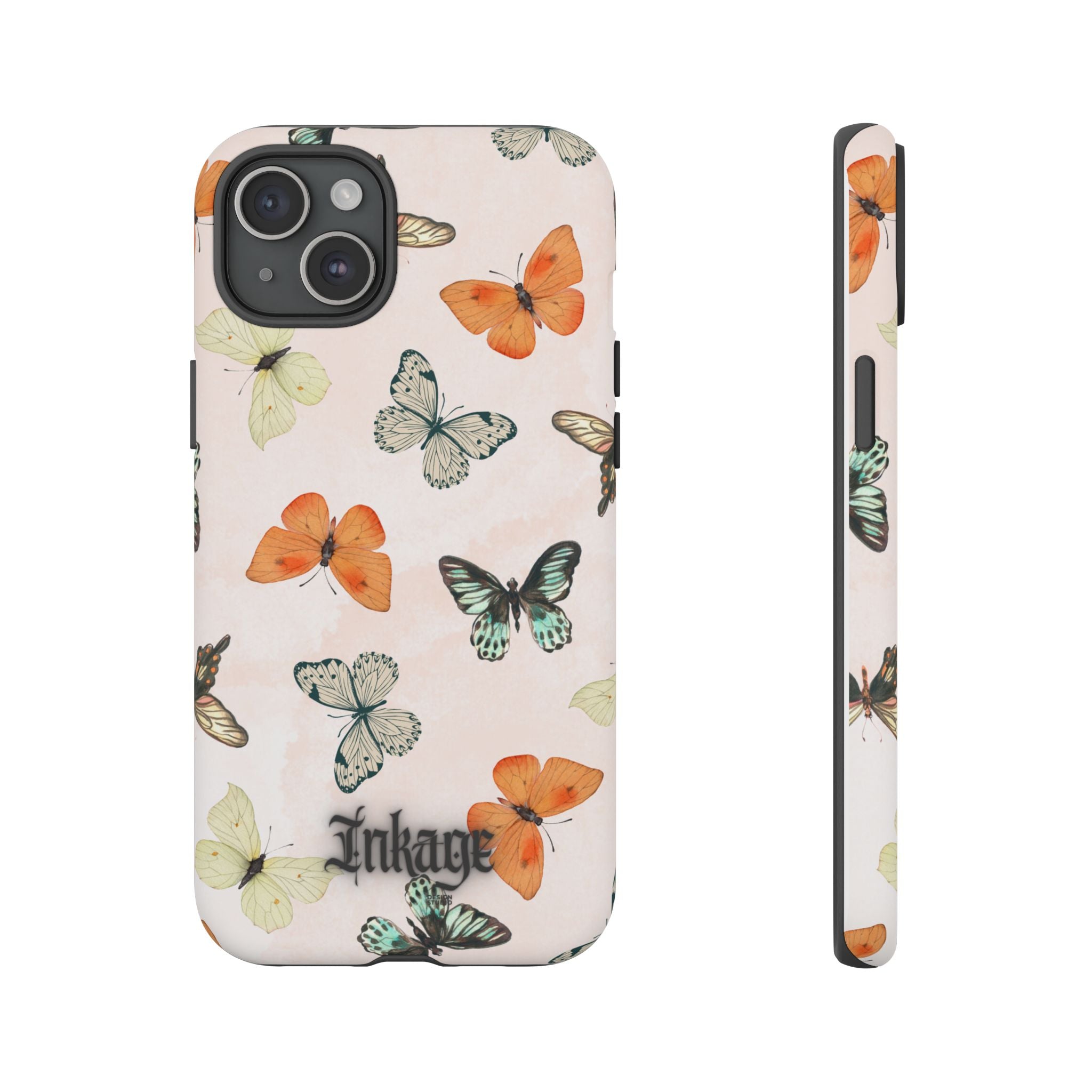 Color Butterfly Tough Phone Case (Minimal)