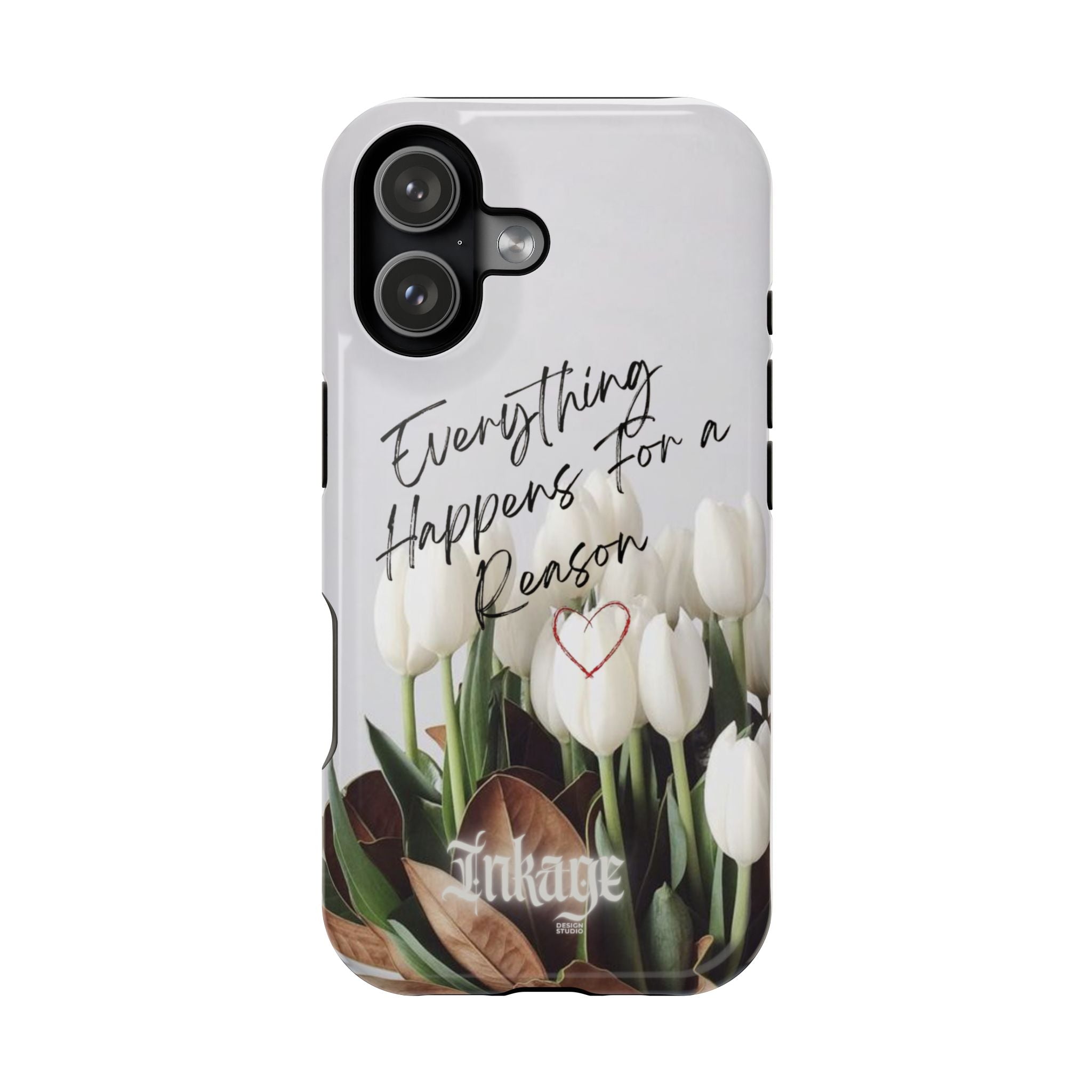 "Everything Happens for a Reason" Magnetic Phone Cases (Quote)