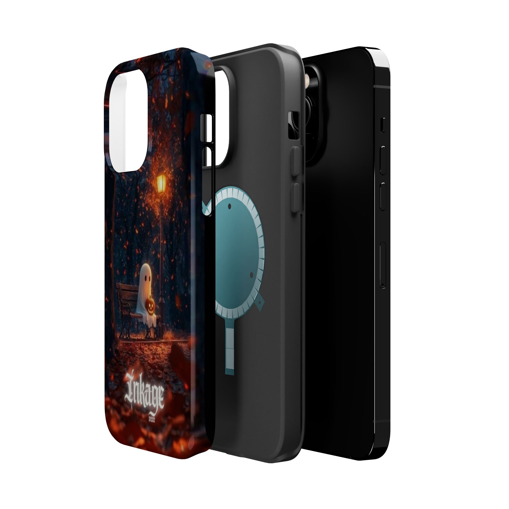 Lonely Ghost Halloween Magnetic Phone Cases (Season)