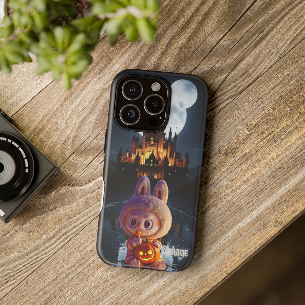 Labubu Halloween On Disney Boat Tough Phone Cases (Season, Animation)