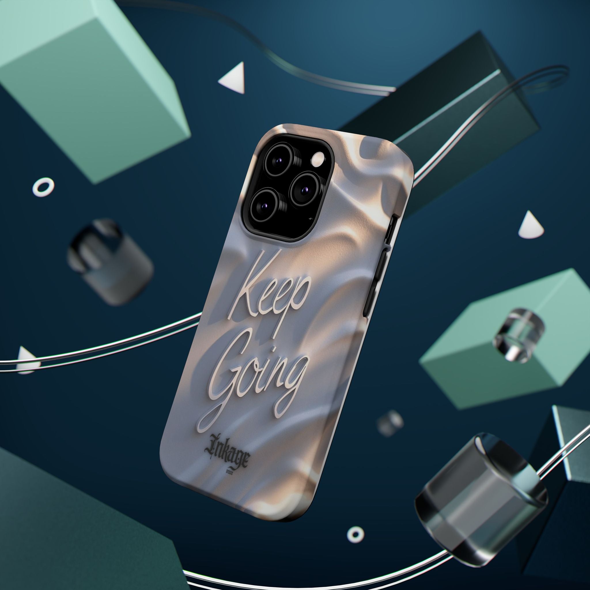 "Keep Going" Magnetic Phone Cases (Quote)