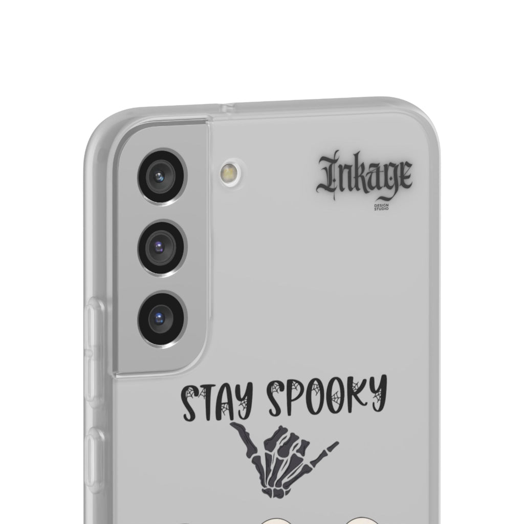 Stay Spooky Clear Phone Cases (Season)