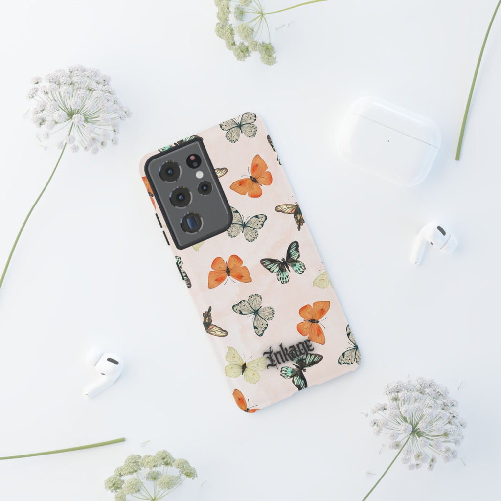 Color Butterfly Tough Phone Case (Minimal)