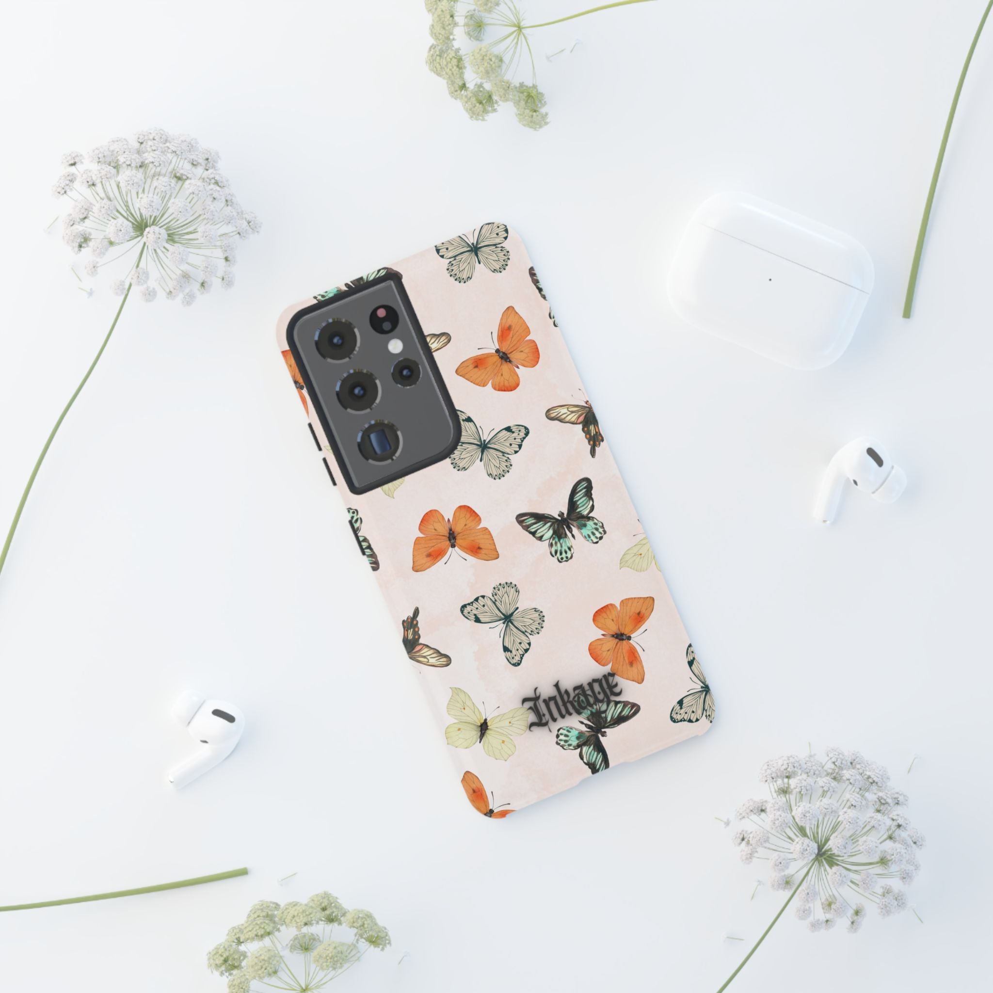 Color Butterfly Tough Phone Case (Minimal)