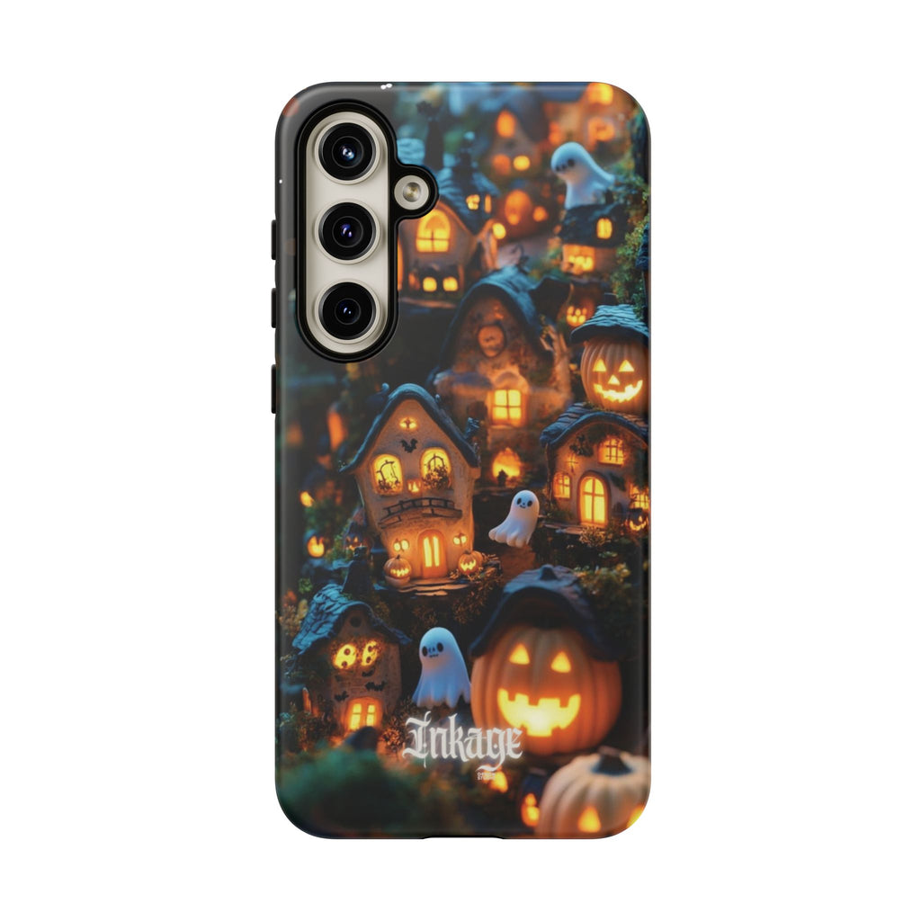 Spooky Pumpkin Village Tough Phone Cases (Season)