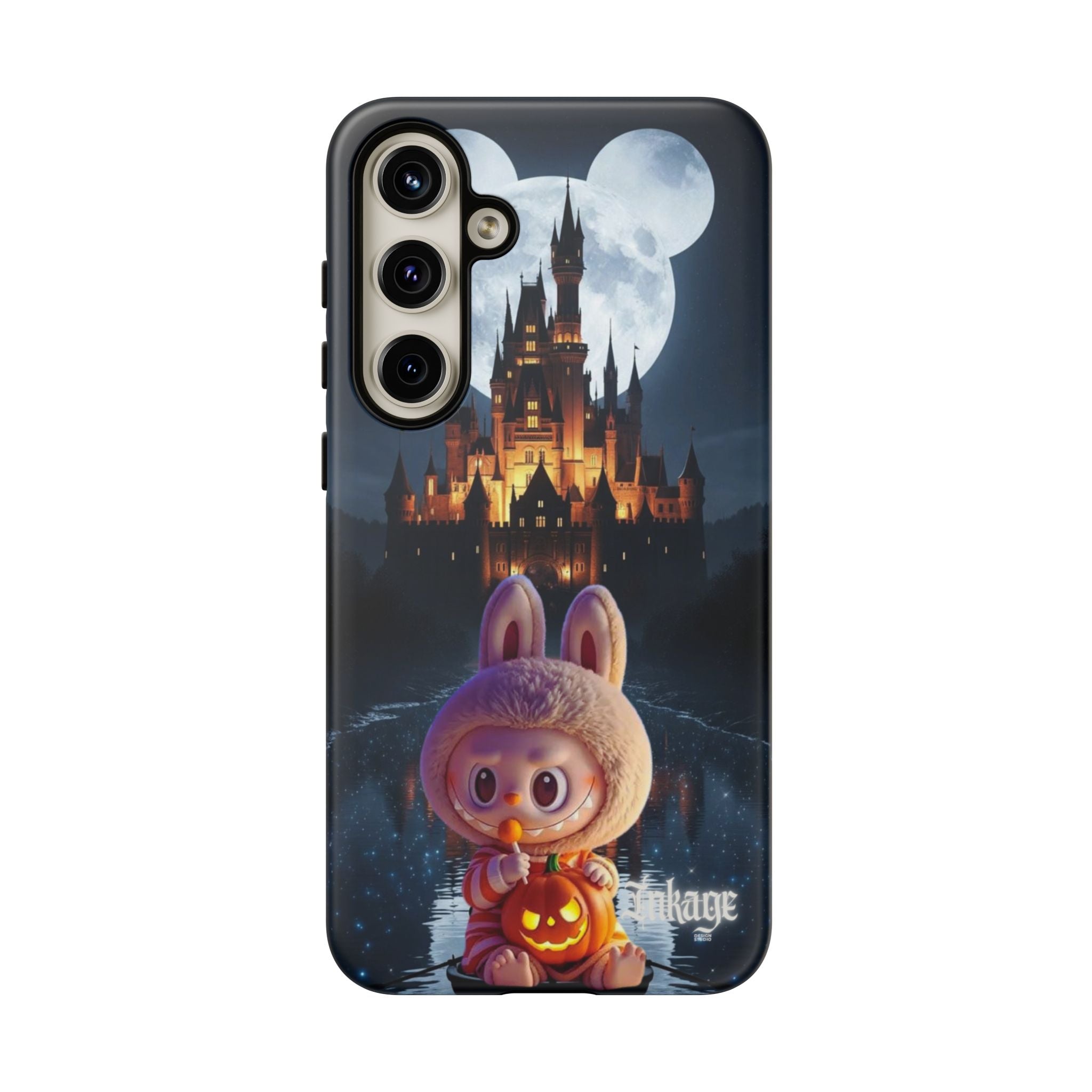 Labubu Halloween On Disney Boat Tough Phone Cases (Season, Animation)