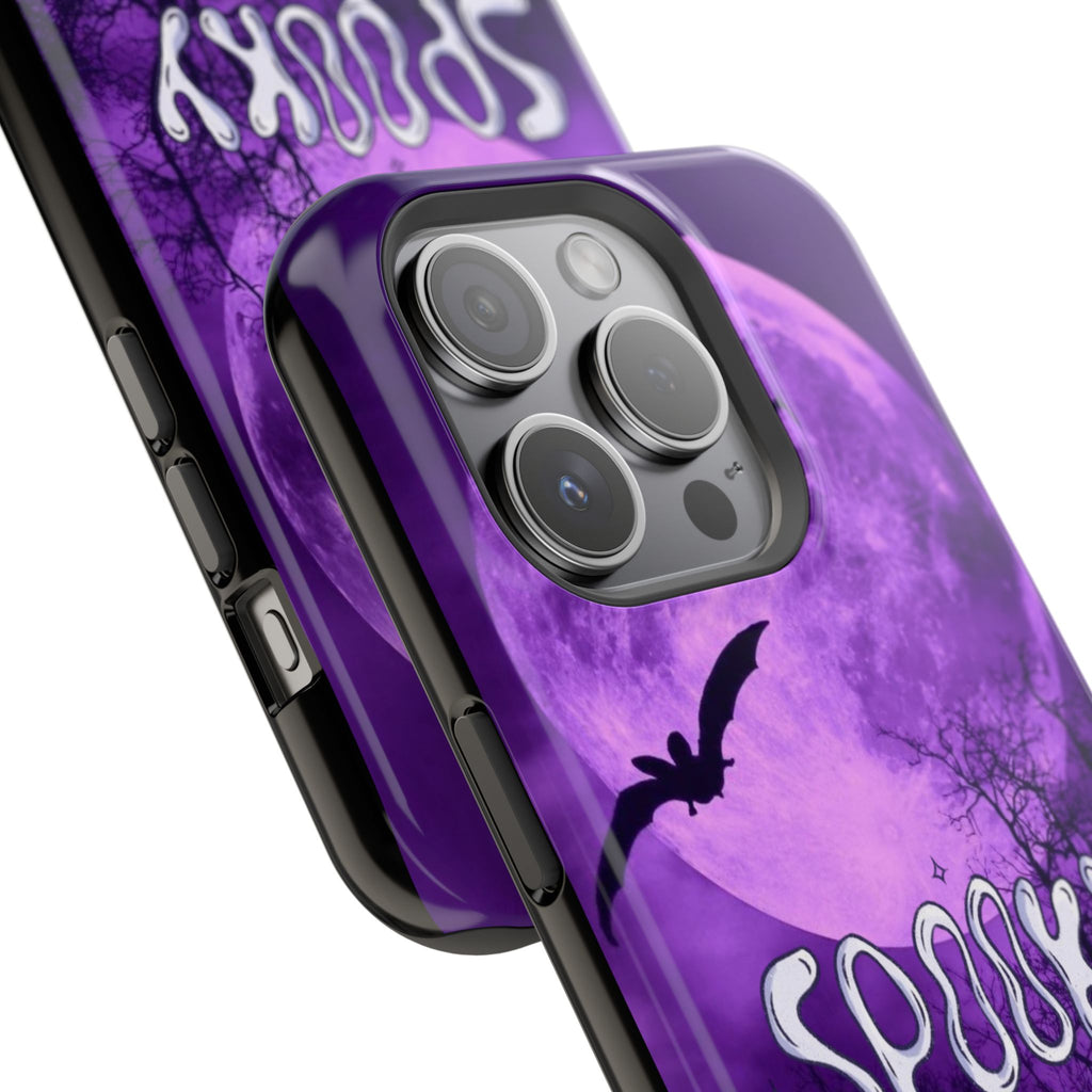 Purple Spooky Season Magnetic Phone Cases (Season)