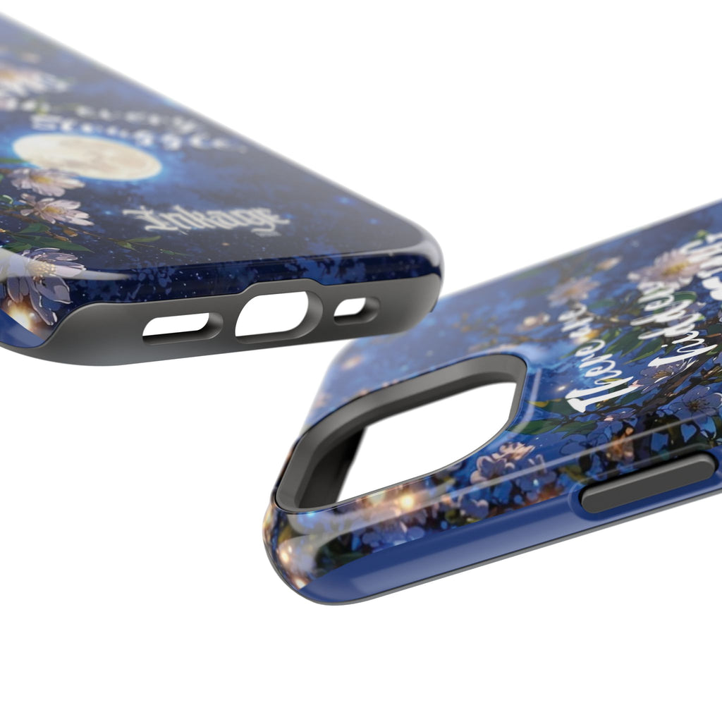 “Moonlit Blessing” Magnetic Phone Cases (Quote)
