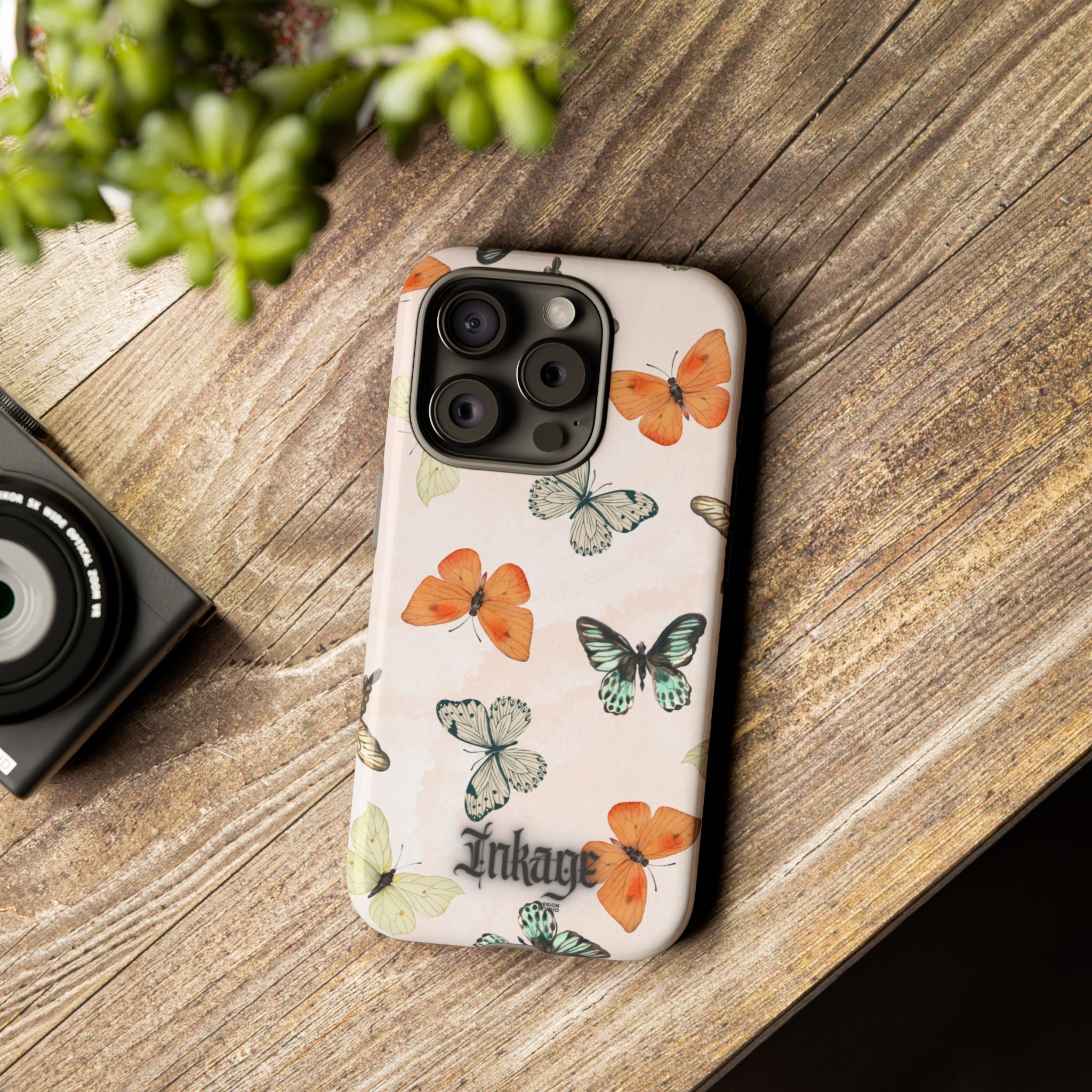 Color Butterfly Tough Phone Case