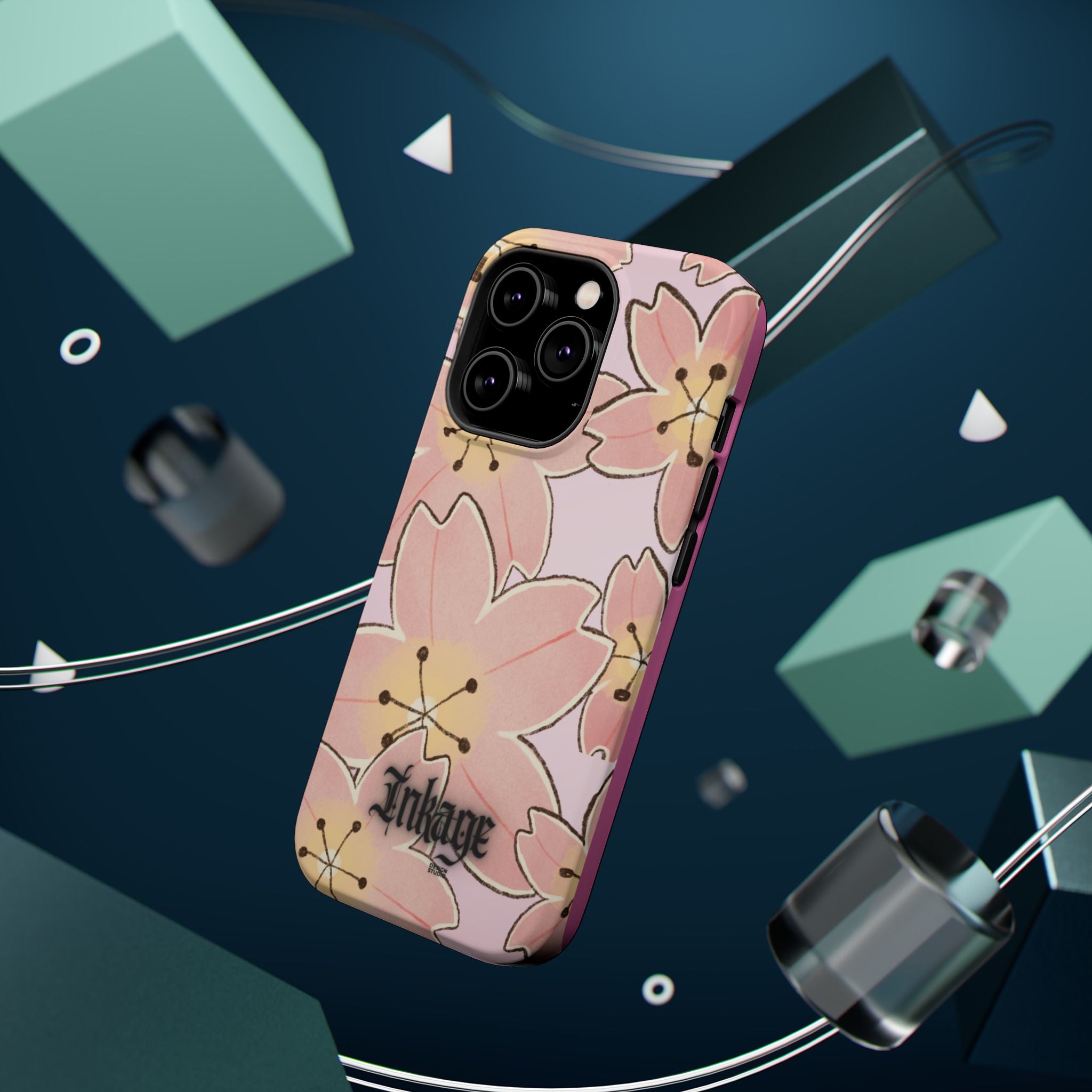 Charming Floral Magnetic Phone Cases (Minimal)