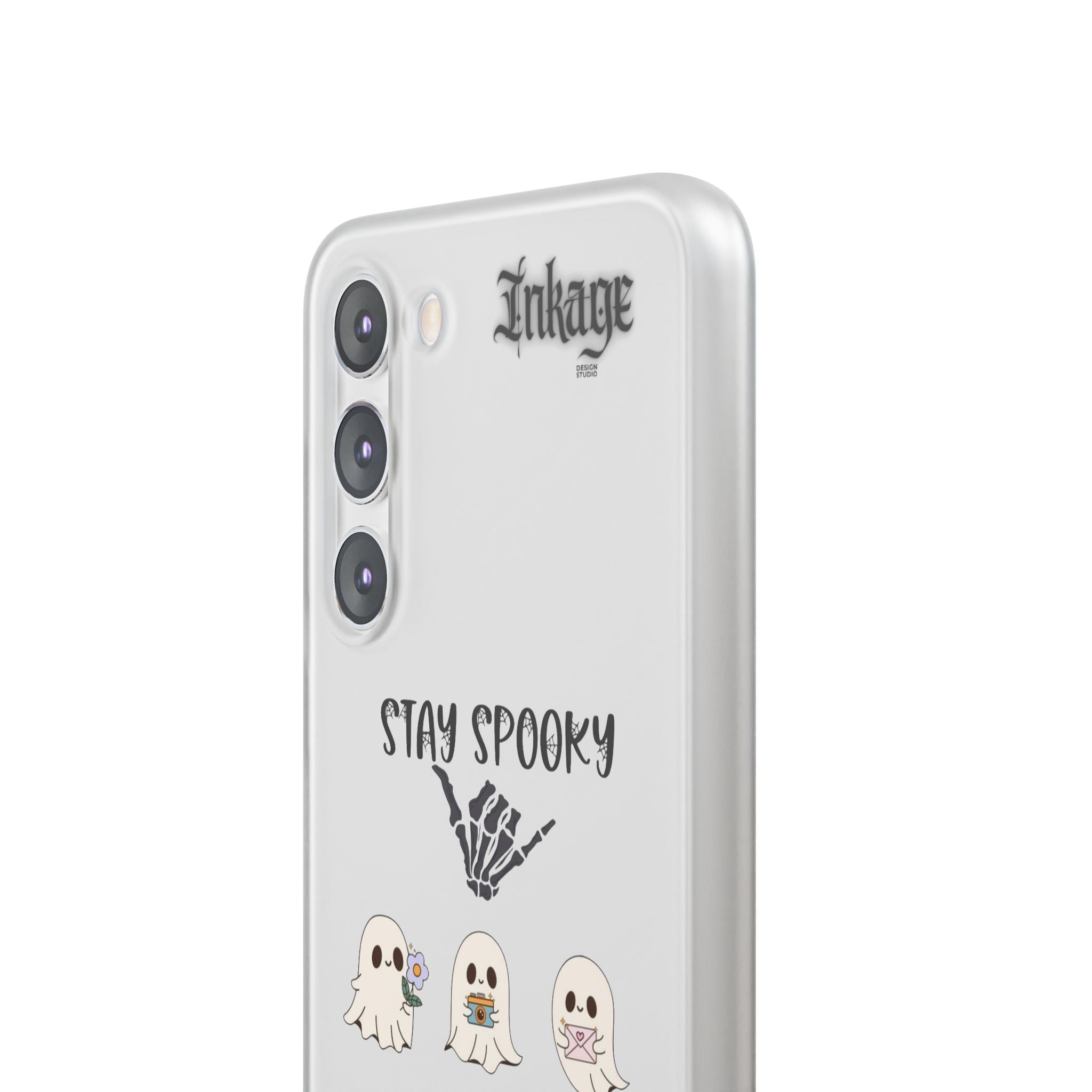 Stay Spooky Clear Phone Cases (Season)