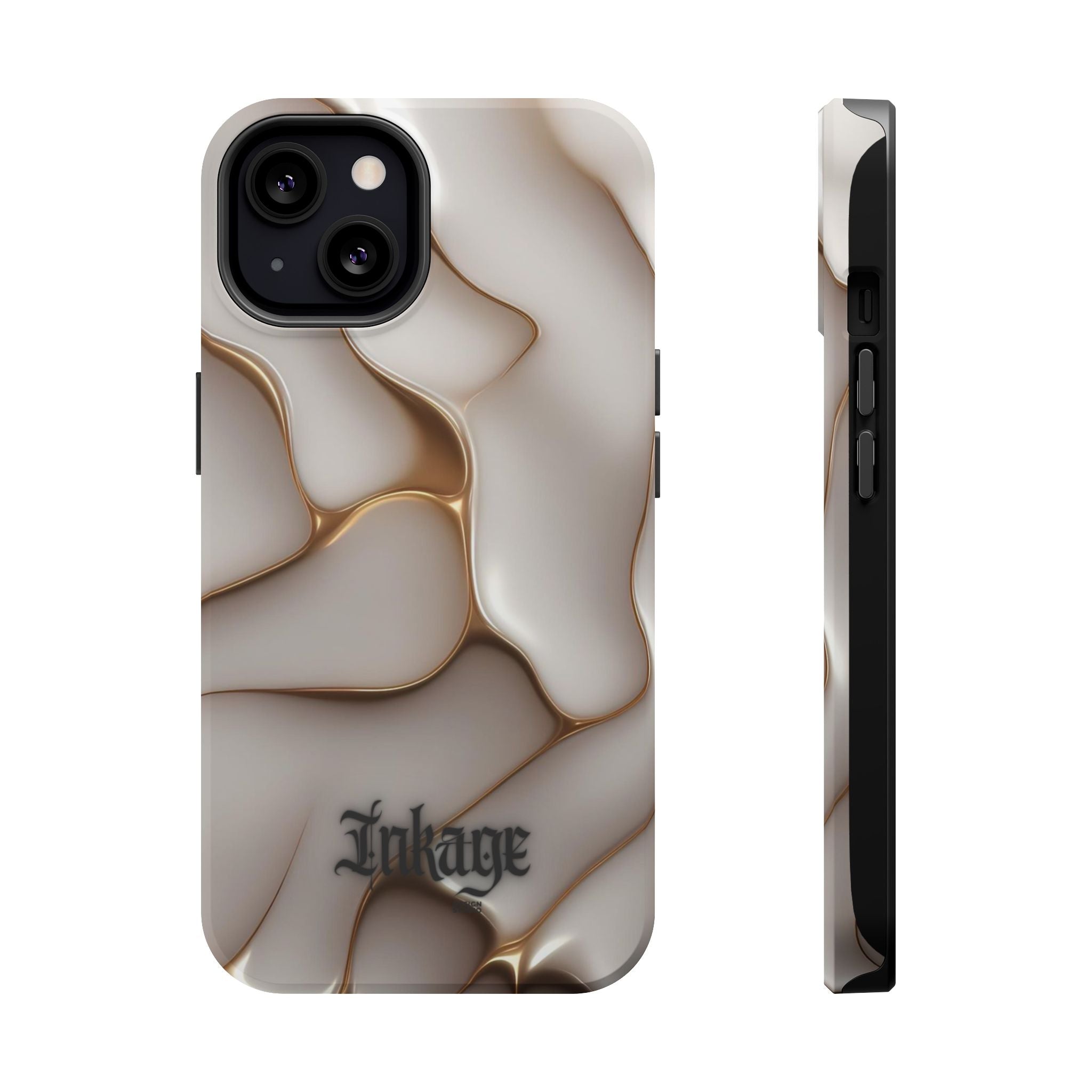 Golden Flow Magnetic Phone Cases (Minimal)