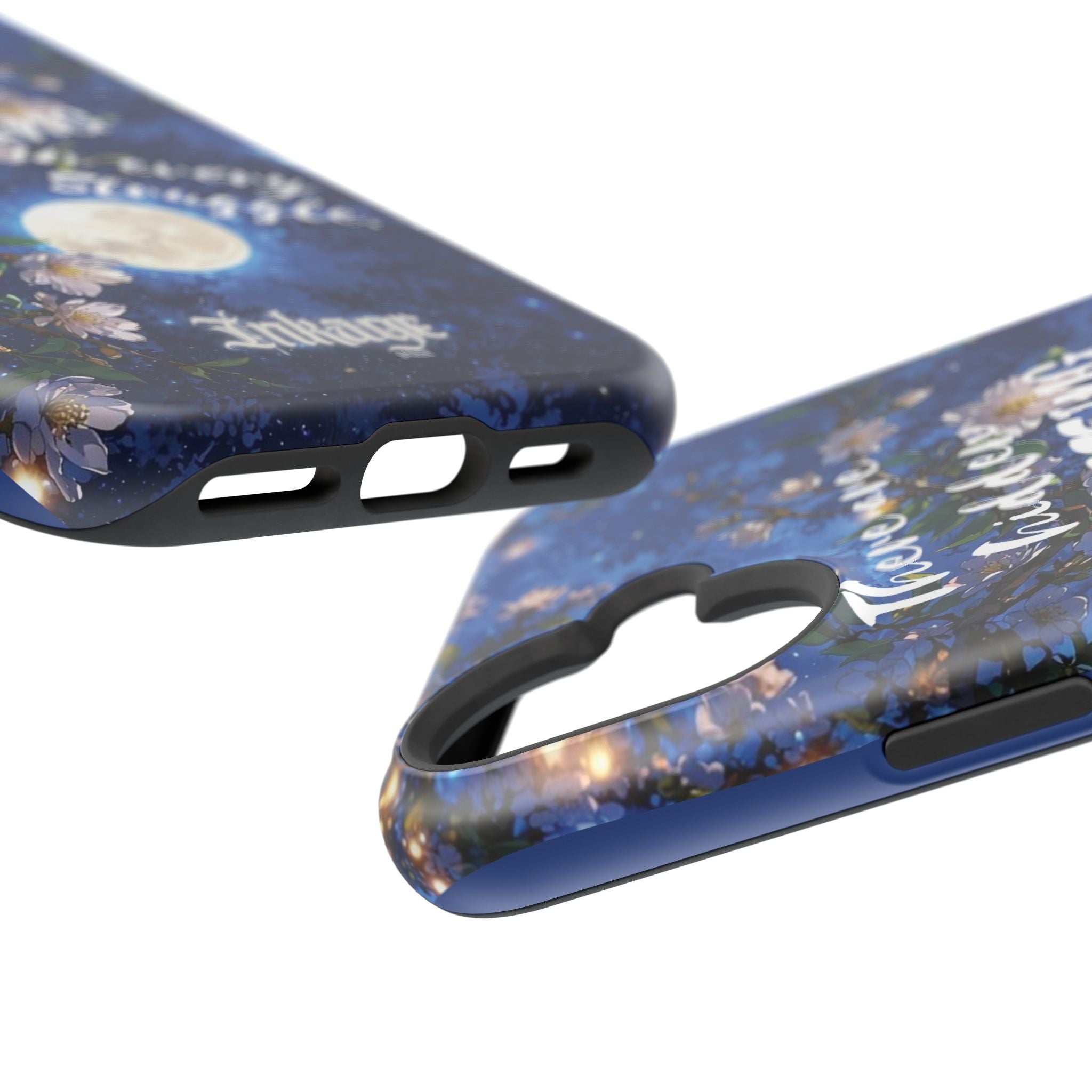 “Moonlit Blessing” Magnetic Phone Cases (Quote)