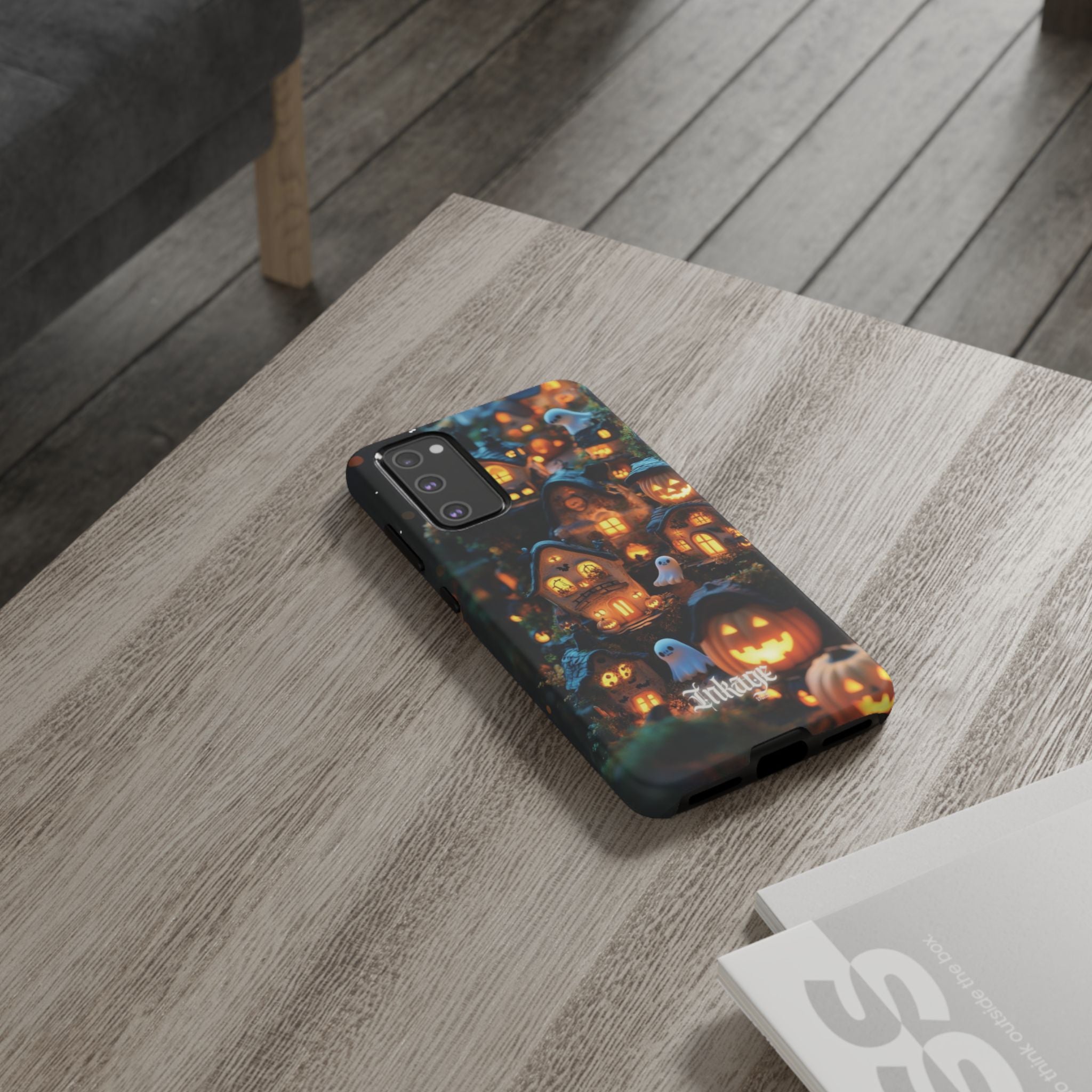 Spooky Pumpkin Village Tough Phone Cases (Season)