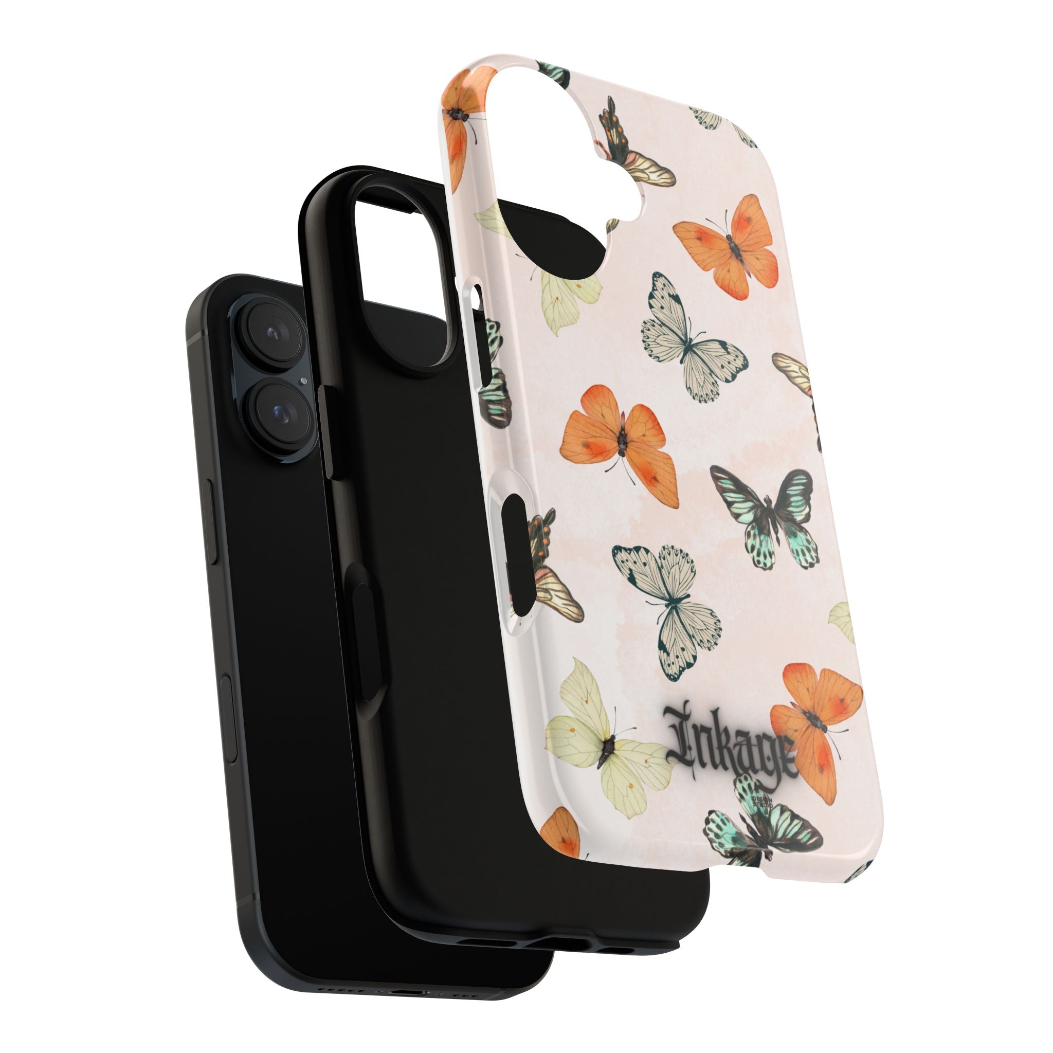 Color Butterfly Tough Phone Case (Minimal)