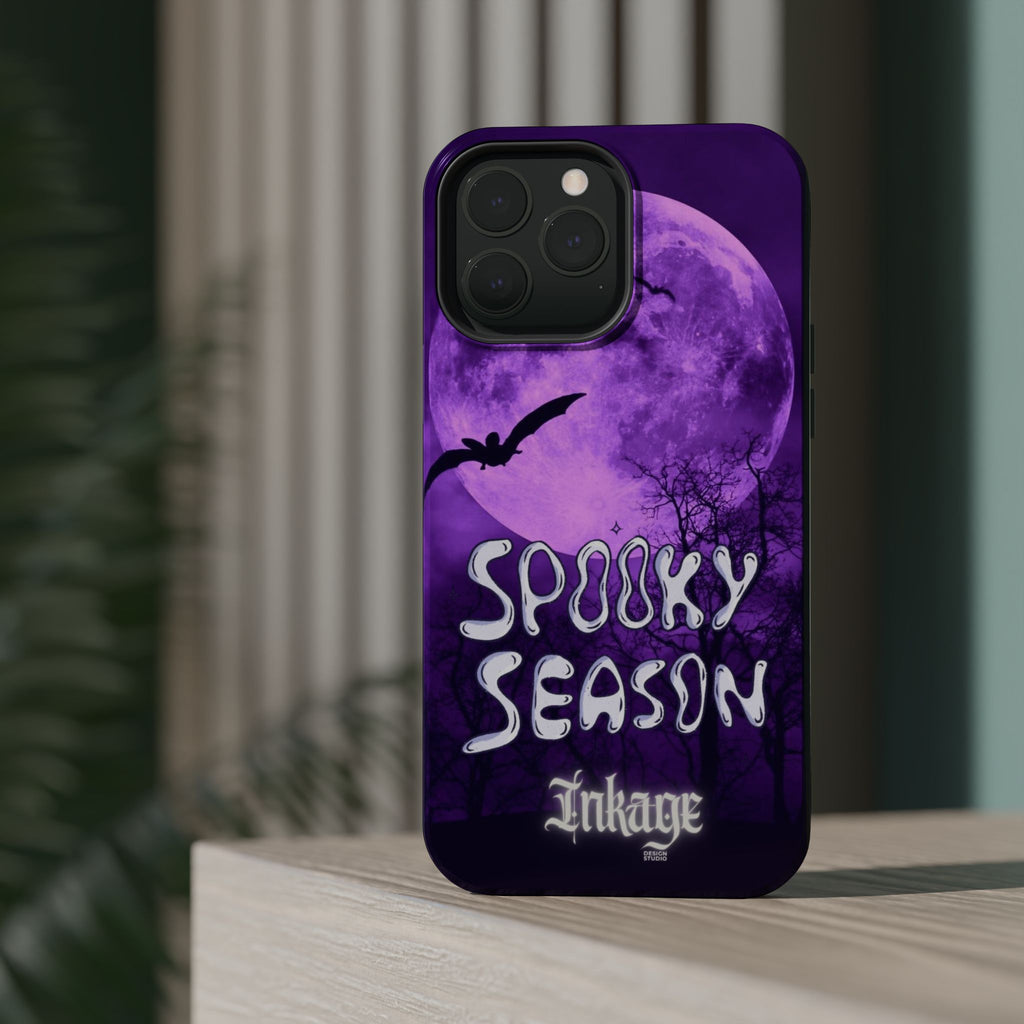 Purple Spooky Season Magnetic Phone Cases (Season)