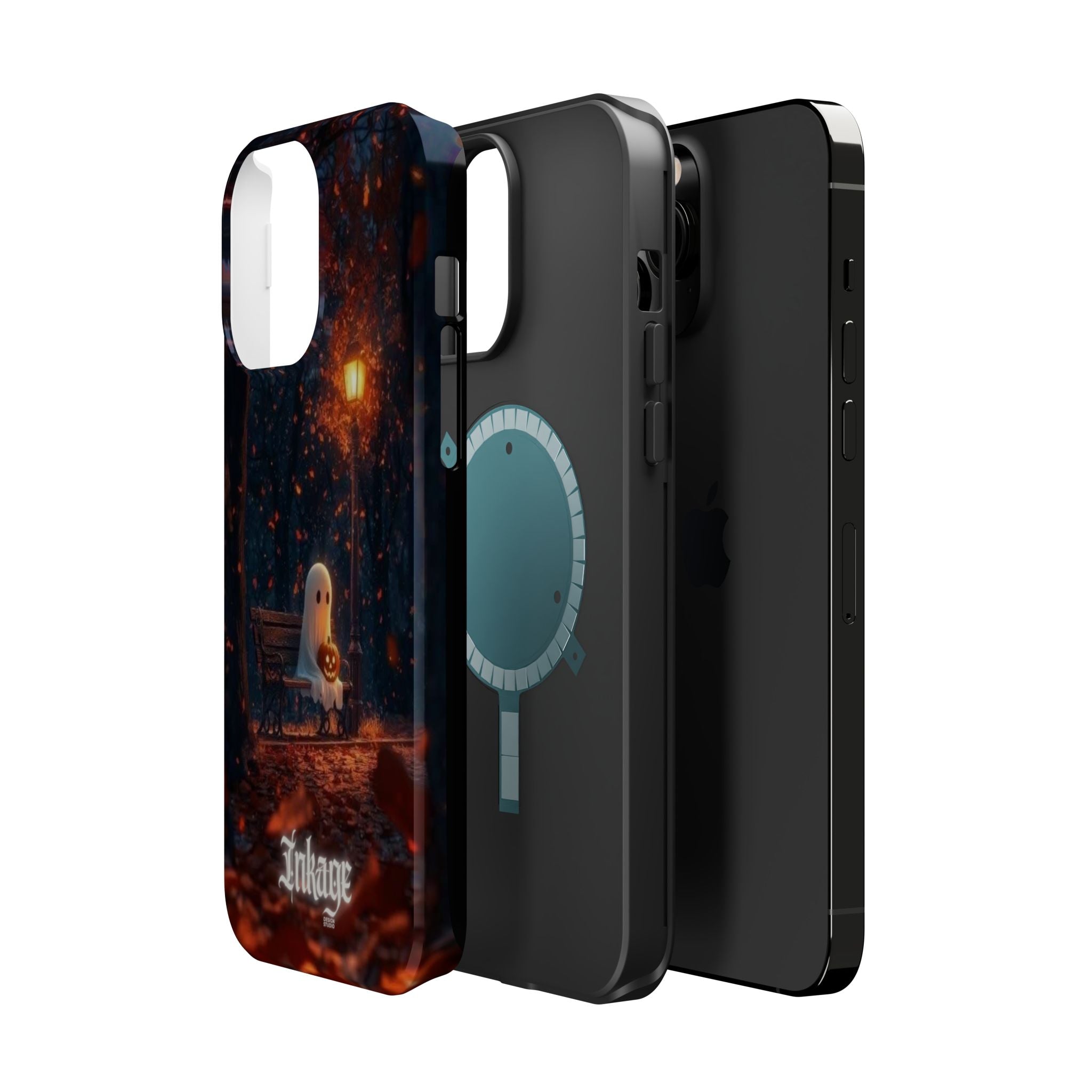 Lonely Ghost Halloween Magnetic Phone Cases (Season)