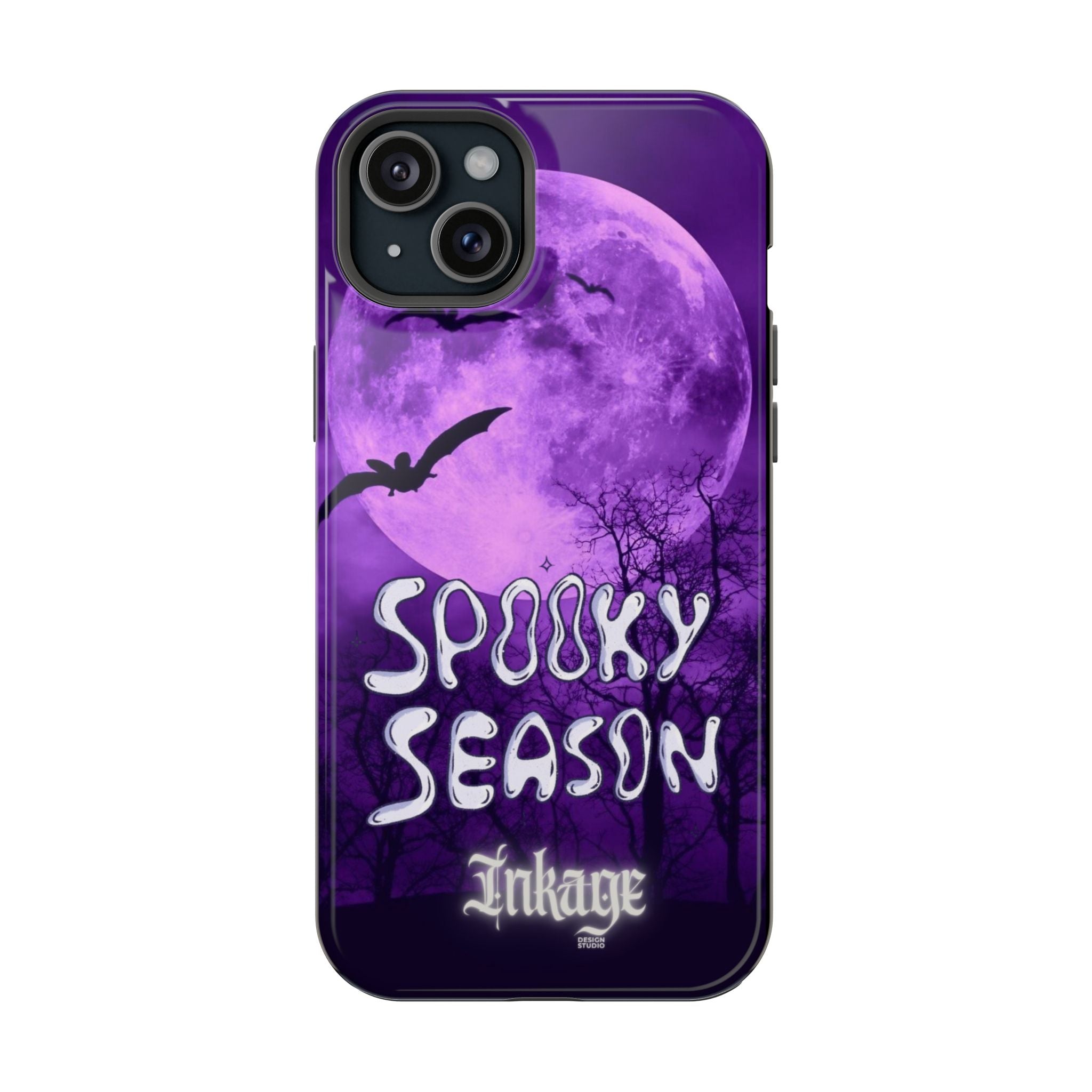 Purple Spooky Season Magnetic Phone Cases (Season)