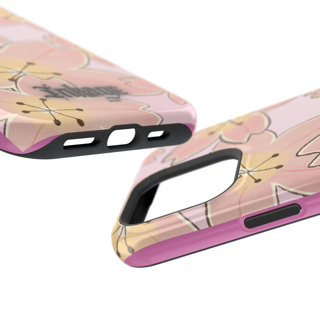 Charming Floral Magnetic Phone Cases (Minimal)
