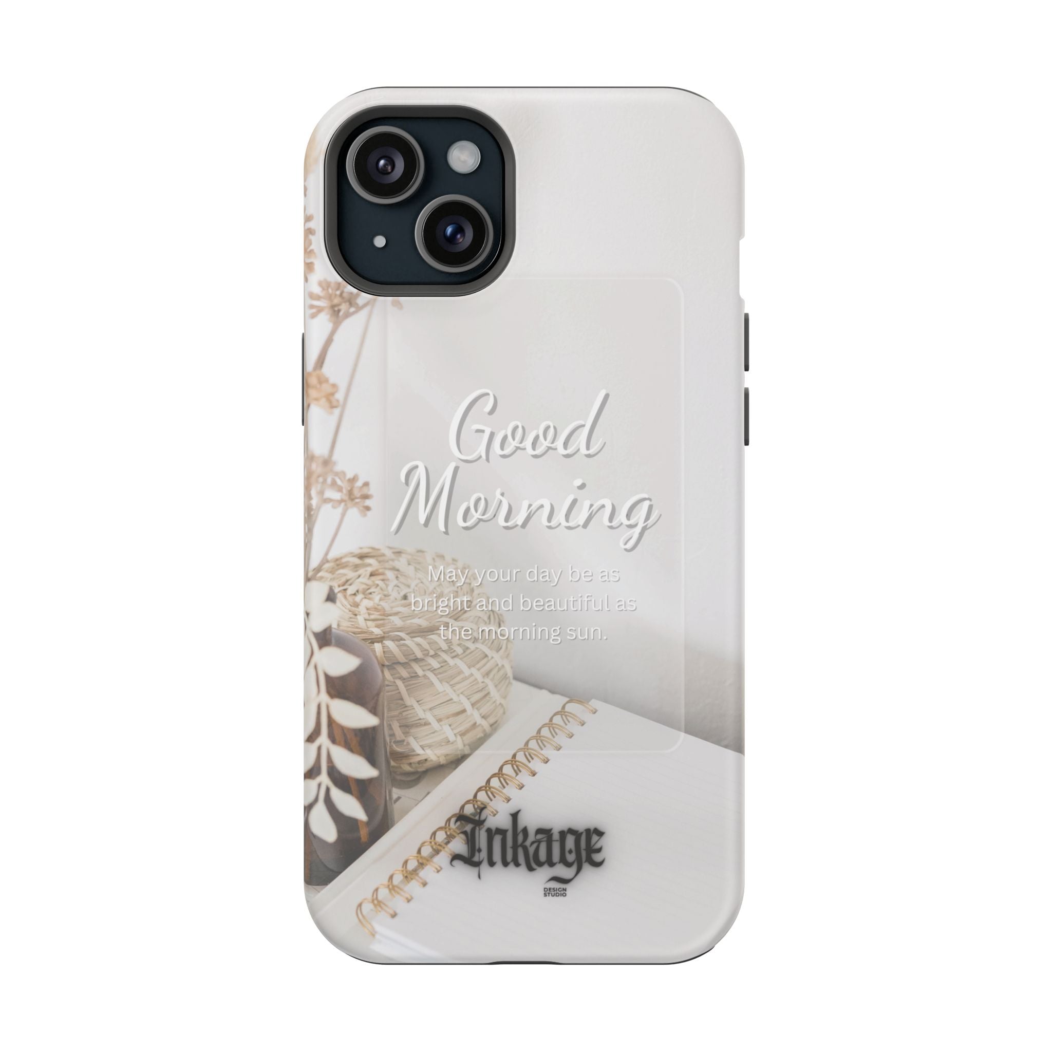 "Good Morning" Magnetic Phone Cases (Quote)