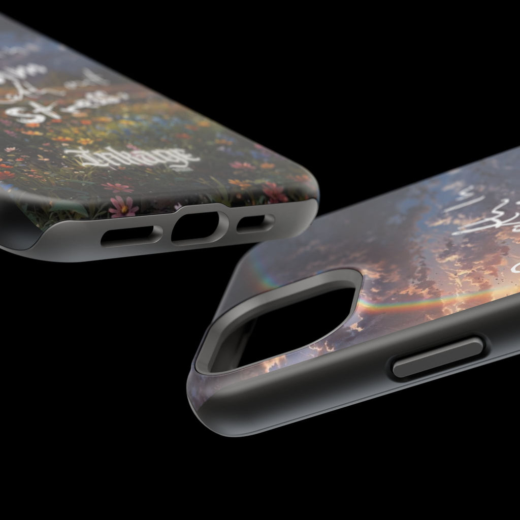 "Breath in Calm Breath out Stress" Magnetic Phone Cases (Quote)