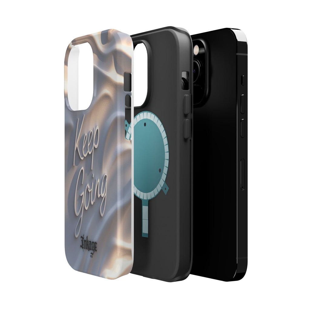 "Keep Going" Magnetic Phone Cases (Quote)
