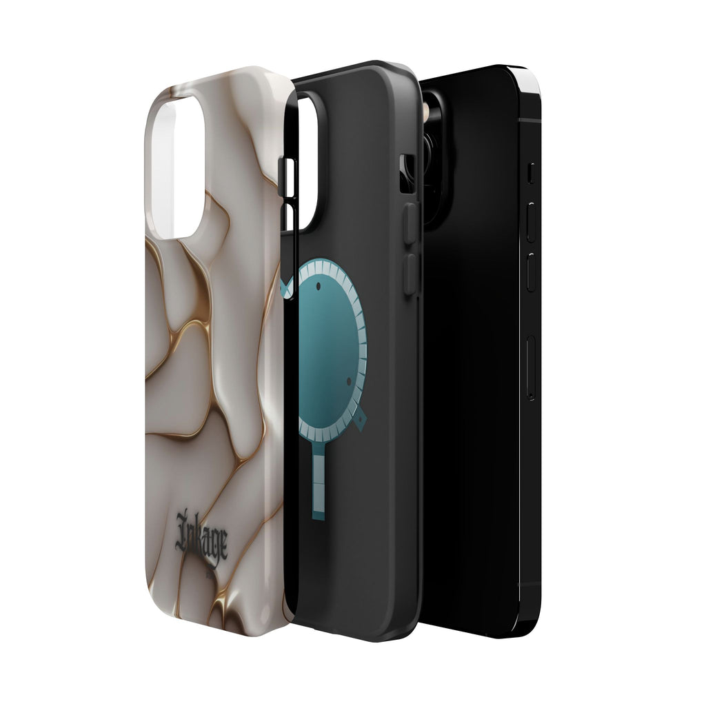 Golden Flow Magnetic Phone Cases (Minimal)