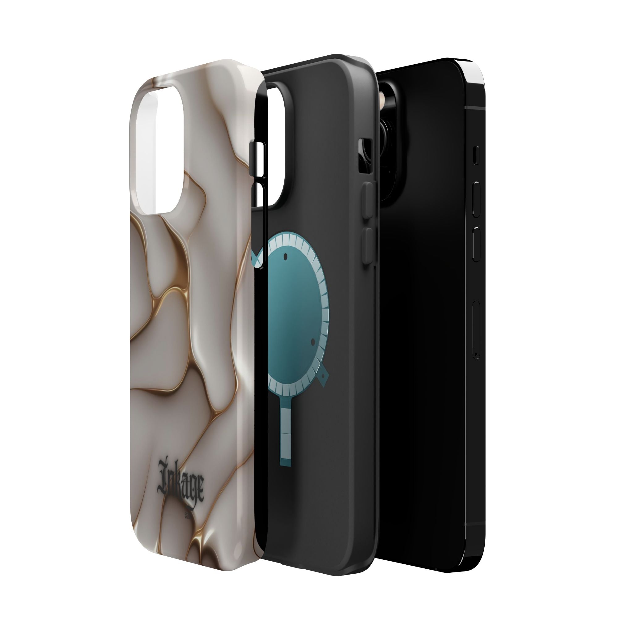 Golden Flow Magnetic Phone Cases (Minimal)