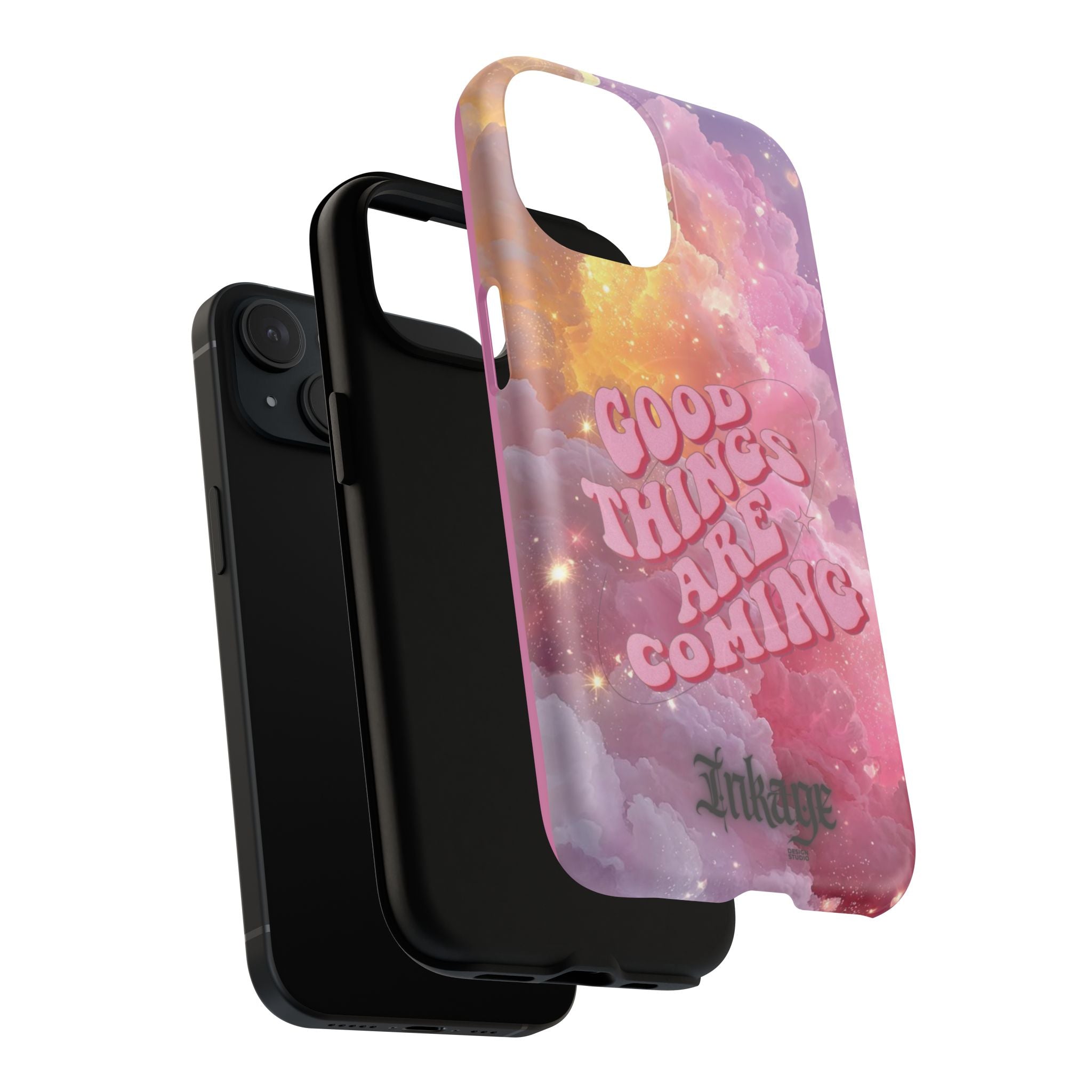 "Good Things Are Coming" with Tough Magnetic Phone Cases (Quote)