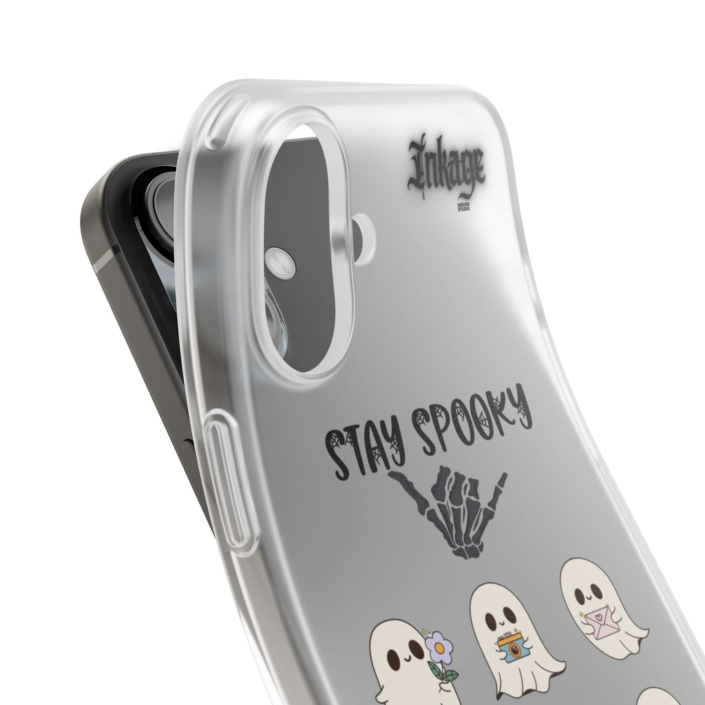 Stay Spooky Clear Phone Cases (Season)