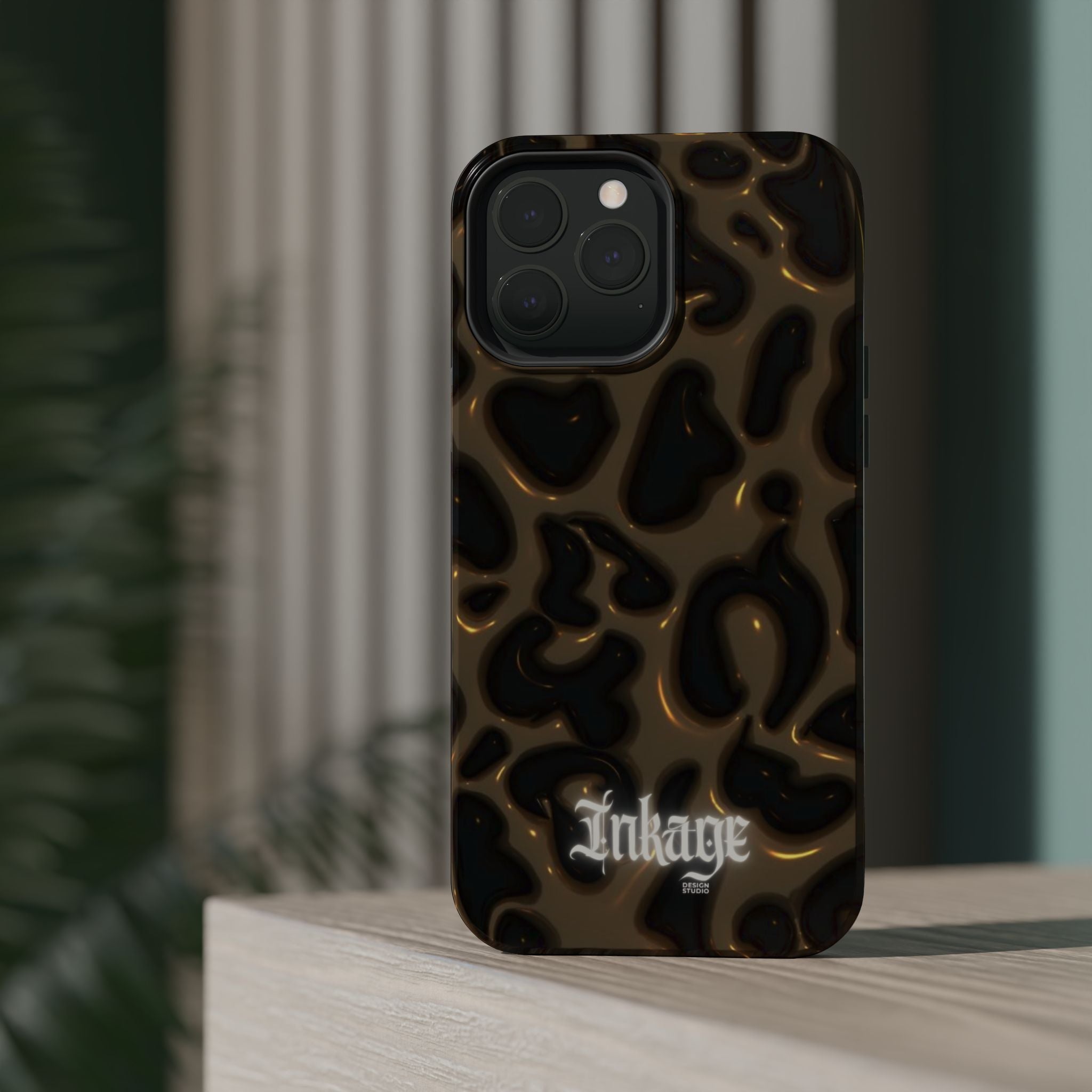 Leopard Print Magnetic Phone Cases (Minimal)