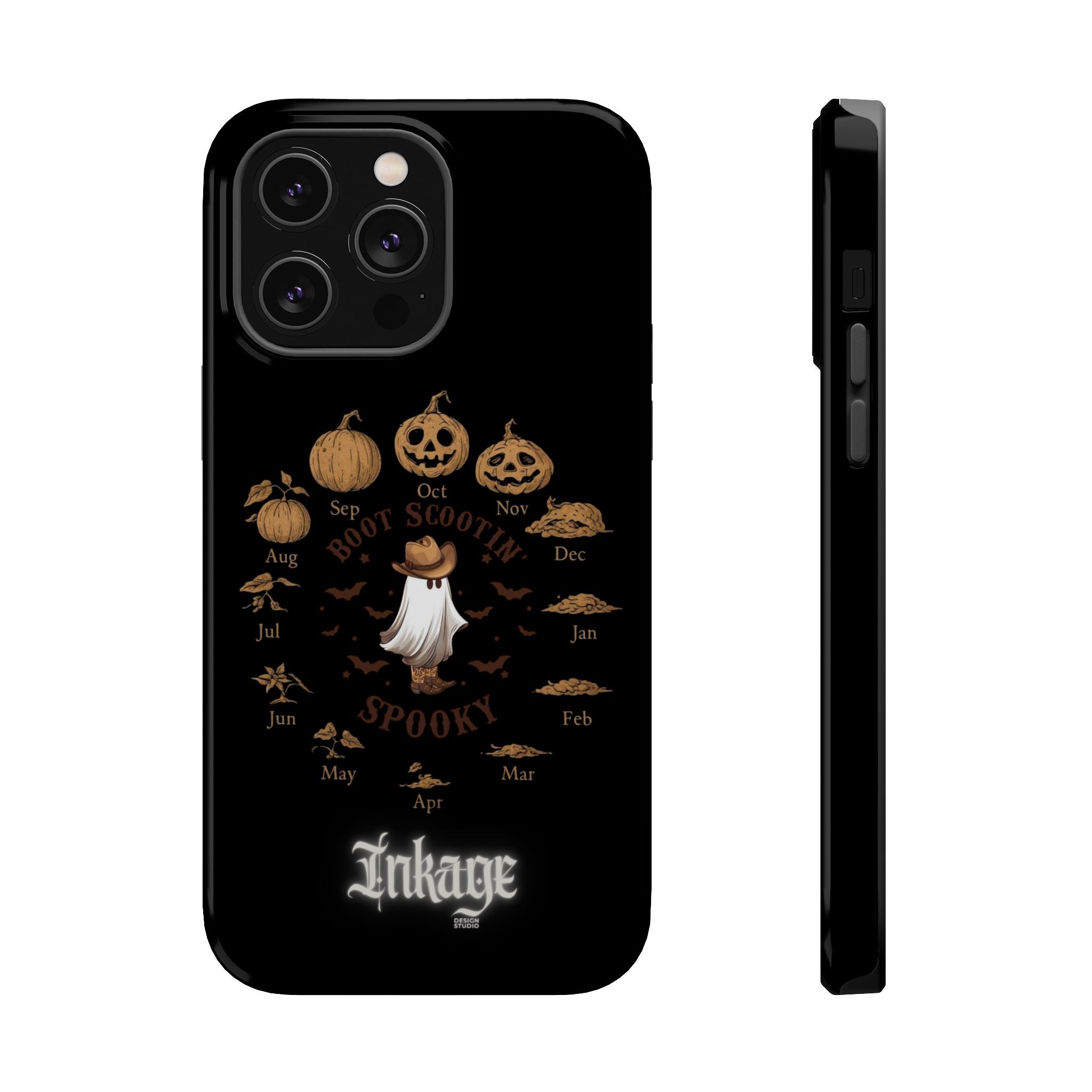 Spooky Boot Halloween Pumpkin Magnetic Phone Cases (Season)