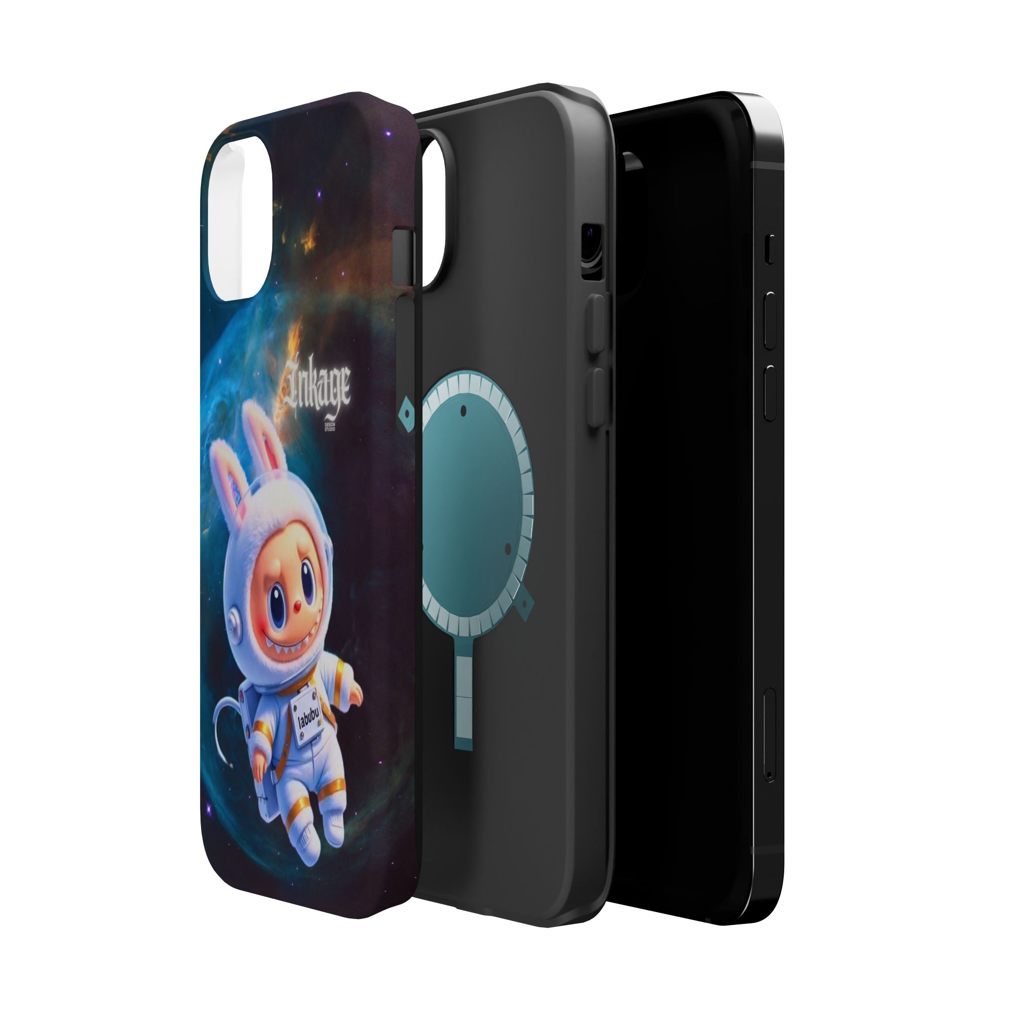 Labubu Astronaut Magnetic Phone Case