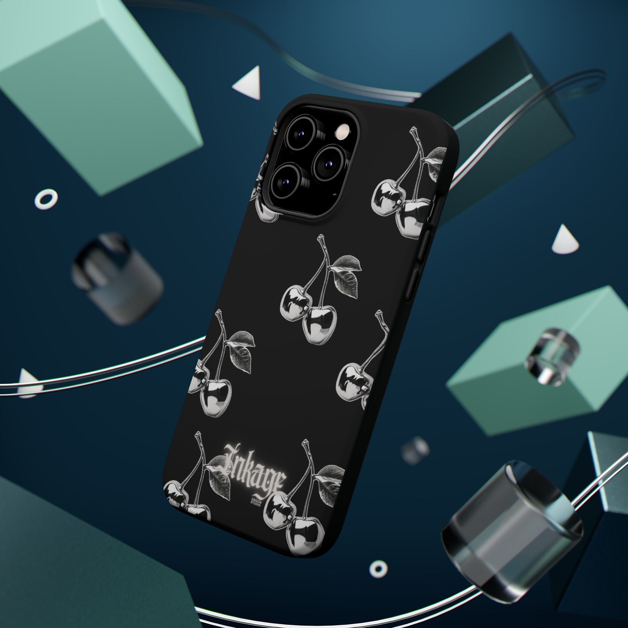 Platinum Cherry Magnetic Phone Cases (Minimal)