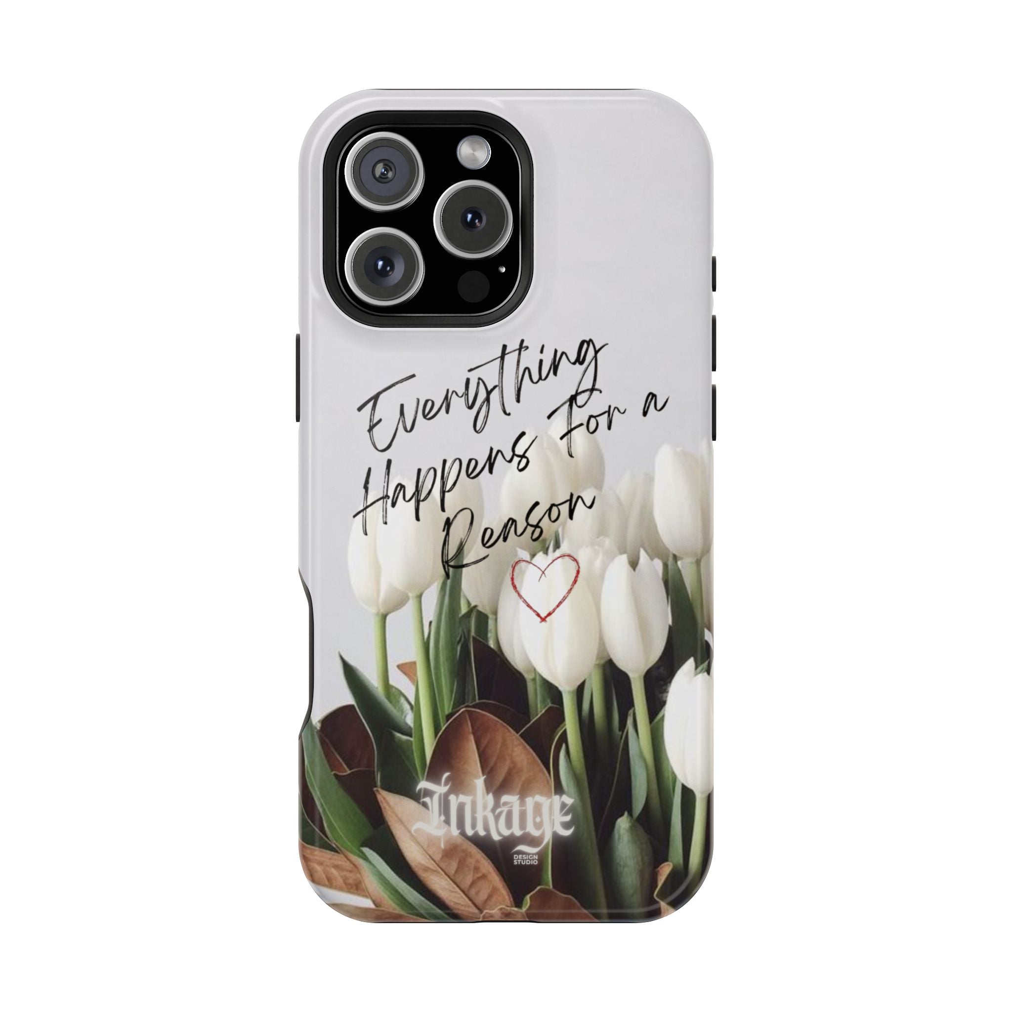 "Everything Happens for a Reason" Quote Magnetic Phone Cases